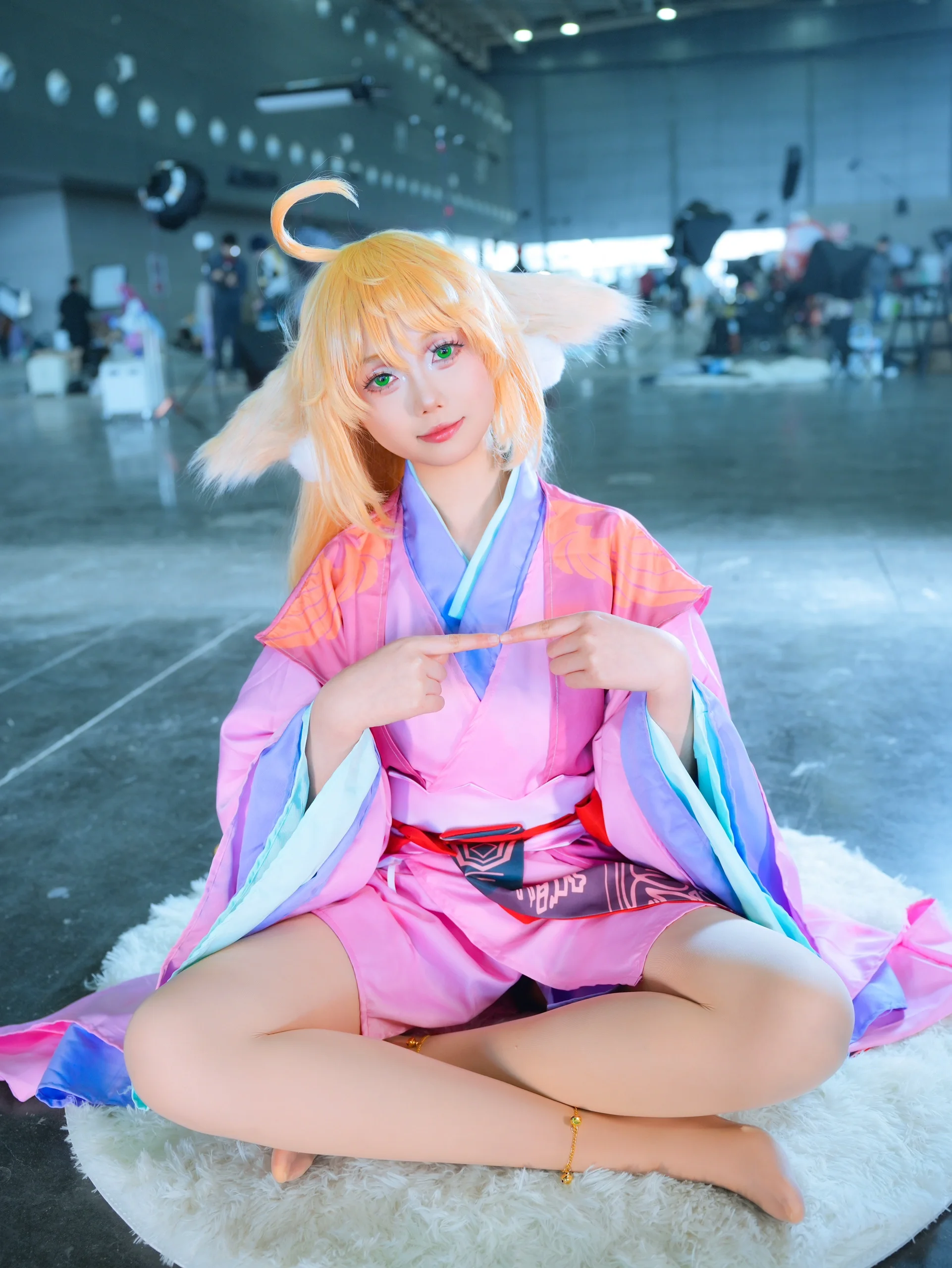 【涂山苏苏cos】狐妖小红娘里的呆萌小红仙 - 第 1 张