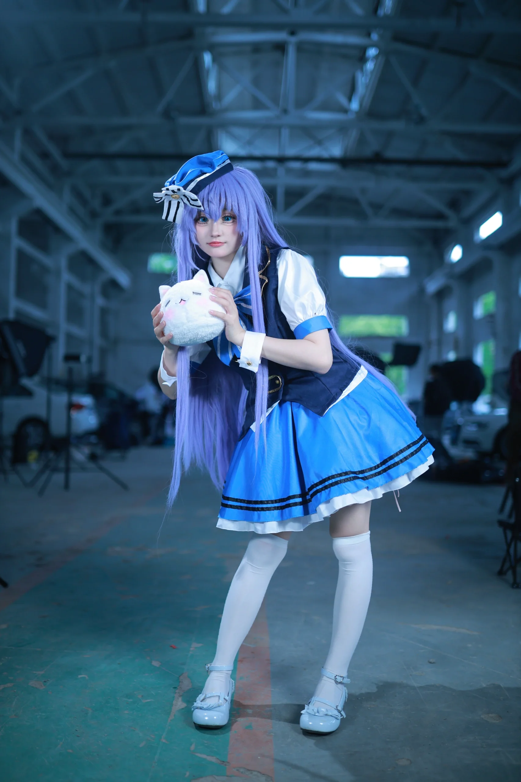 【香风智乃cos】蓝白水手服萌妹的万用动作与表情参考 - 第 2 张