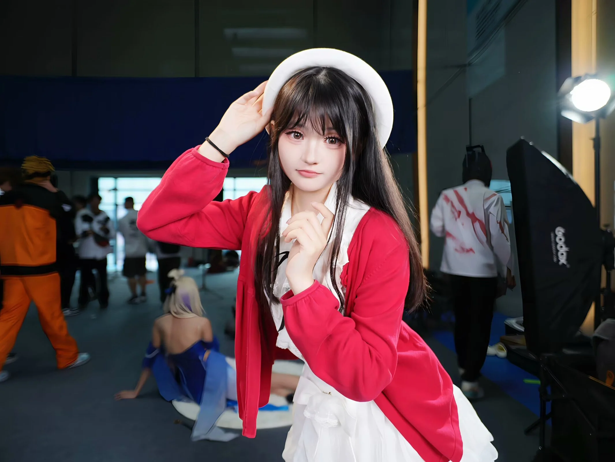 【加藤惠cos】路人女主的养成方法，夜樱场照动作参考 - 第 10 张
