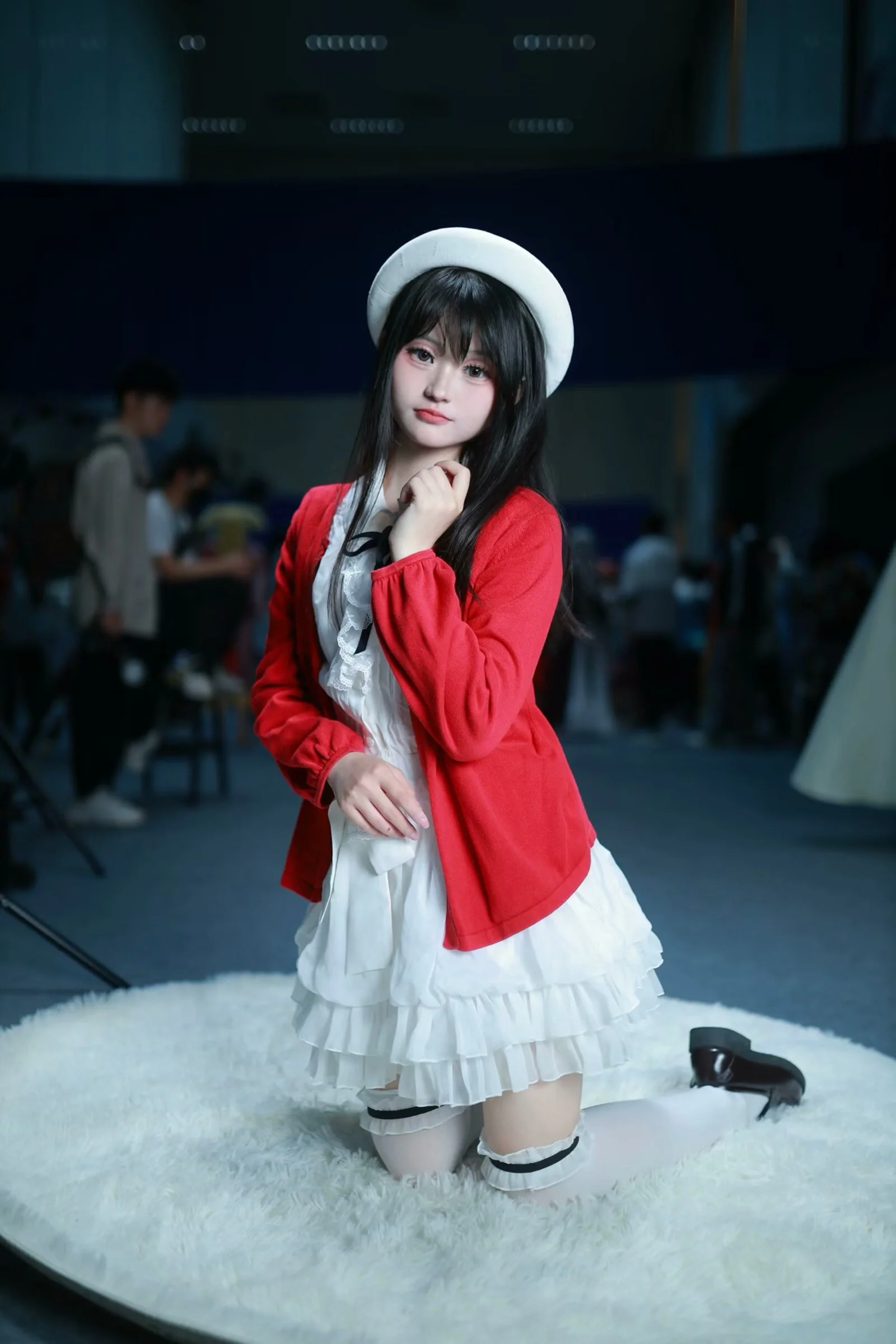 【加藤惠cos】路人女主的养成方法，夜樱场照动作参考 - 第 5 张
