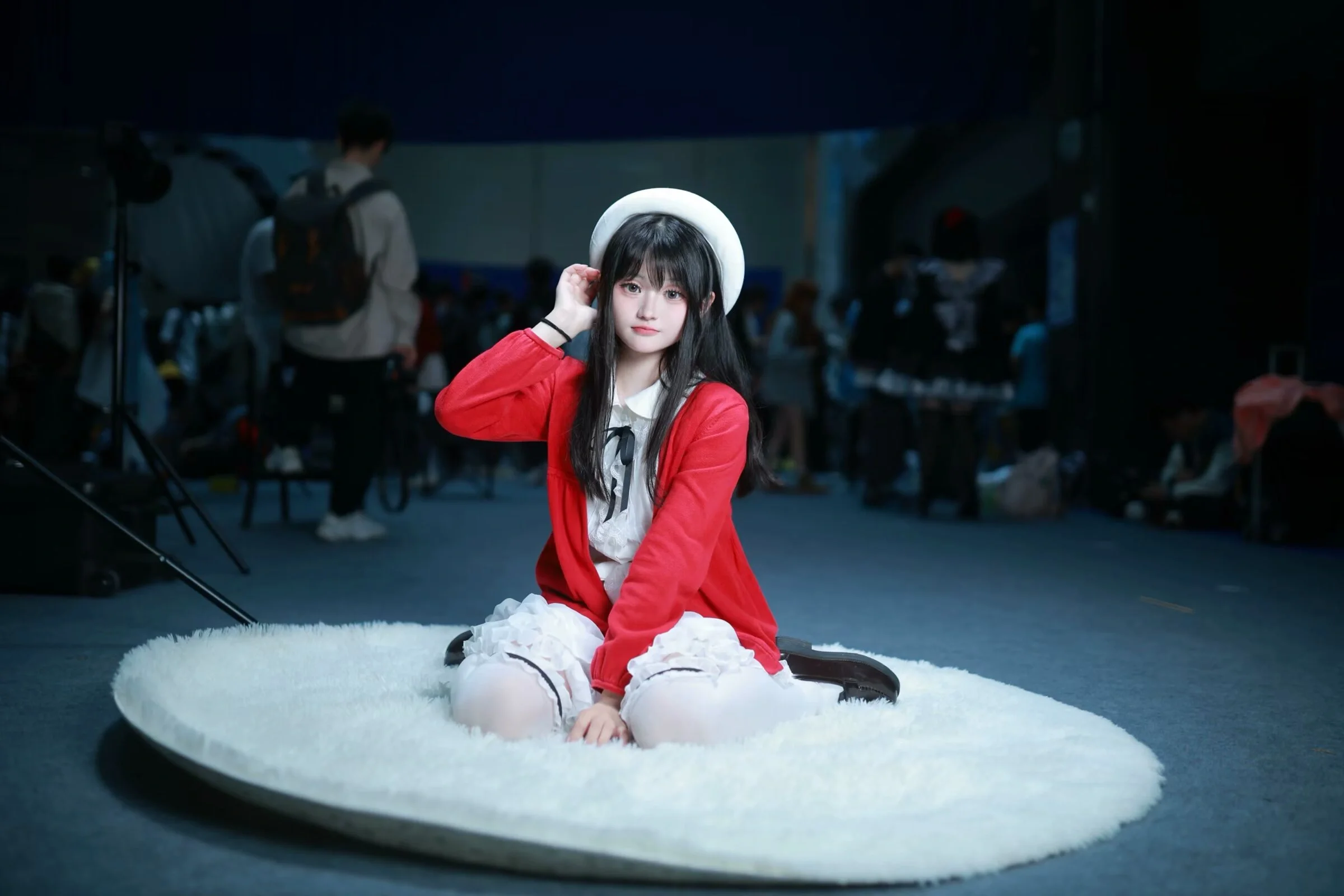 【加藤惠cos】路人女主的养成方法，夜樱场照动作参考 - 第 7 张