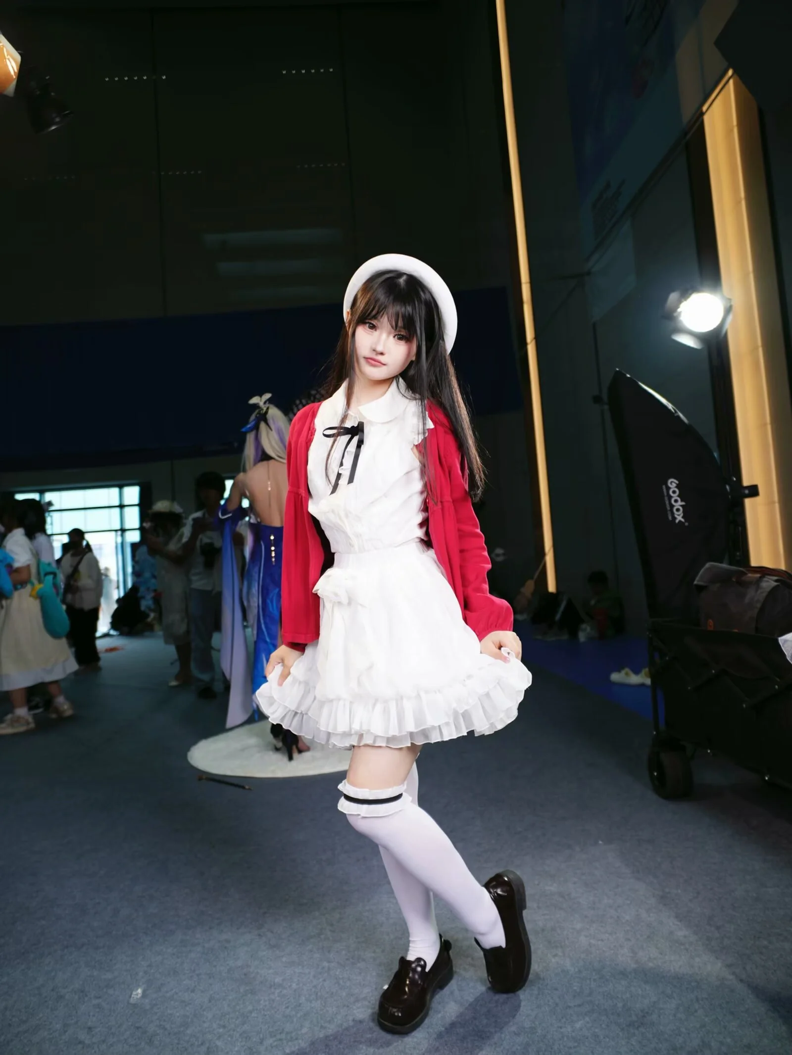 【加藤惠cos】路人女主的养成方法，夜樱场照动作参考 - 第 9 张