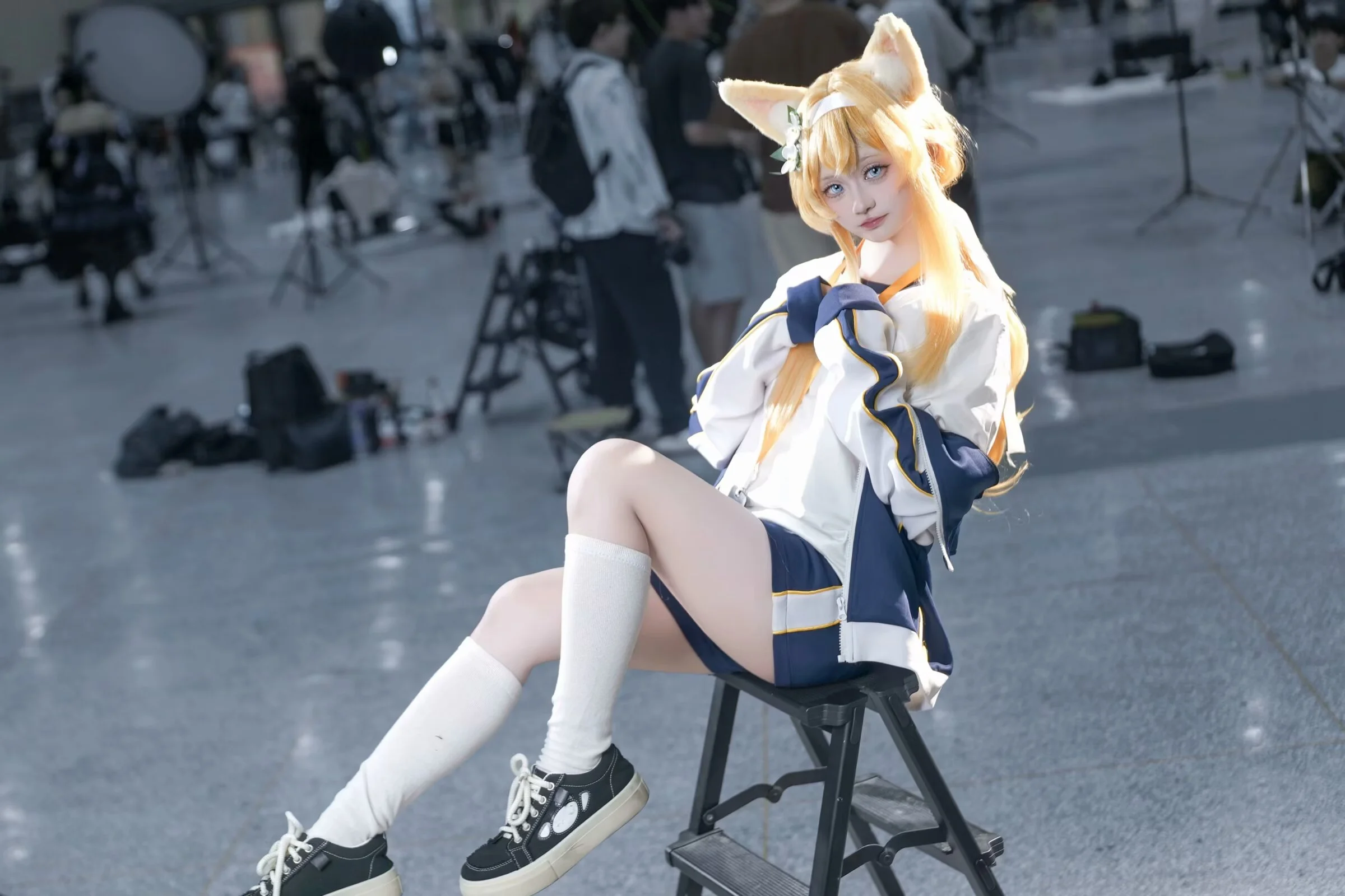 【伊落瑪麗cos】碧藍檔案體操服，可愛型動作參考分享 - 第 5 張
