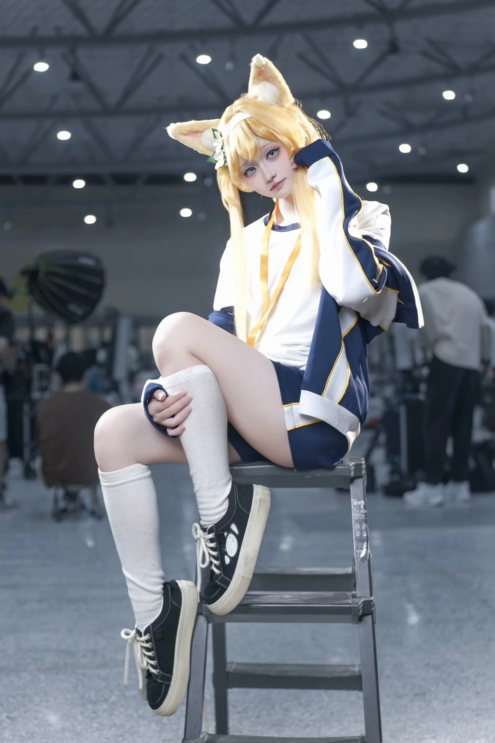 【伊落瑪麗cos】碧藍檔案體操服，可愛型動作參考分享 - 第 7 張