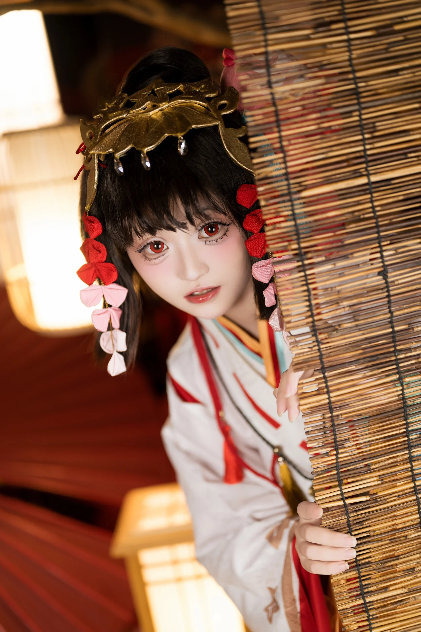 【神樂cos】陰陽師神樂稚子之憶，舞前的靜謐 - 第 14 張