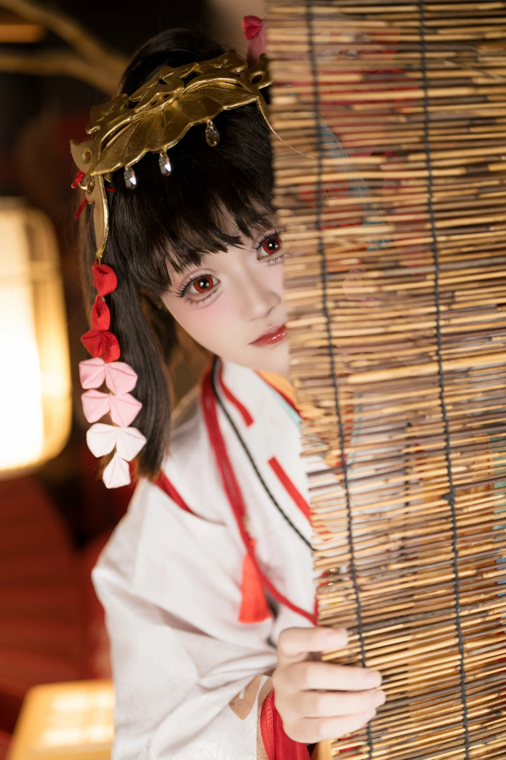 【神樂cos】陰陽師神樂稚子之憶，舞前的靜謐 - 第 15 張
