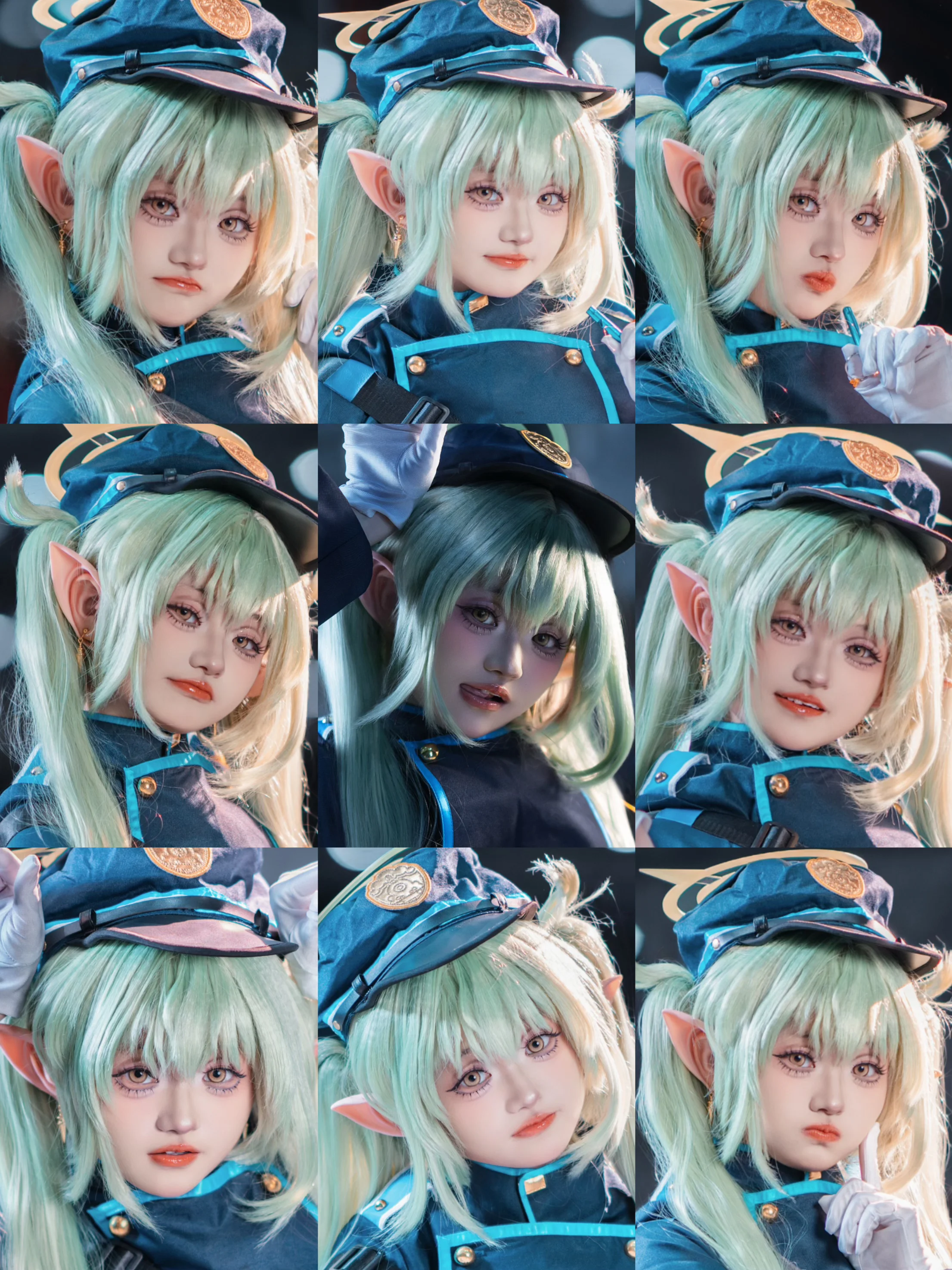 【橘望cos】蔚蓝档案铁道双子的场照记录 - 第 1 张