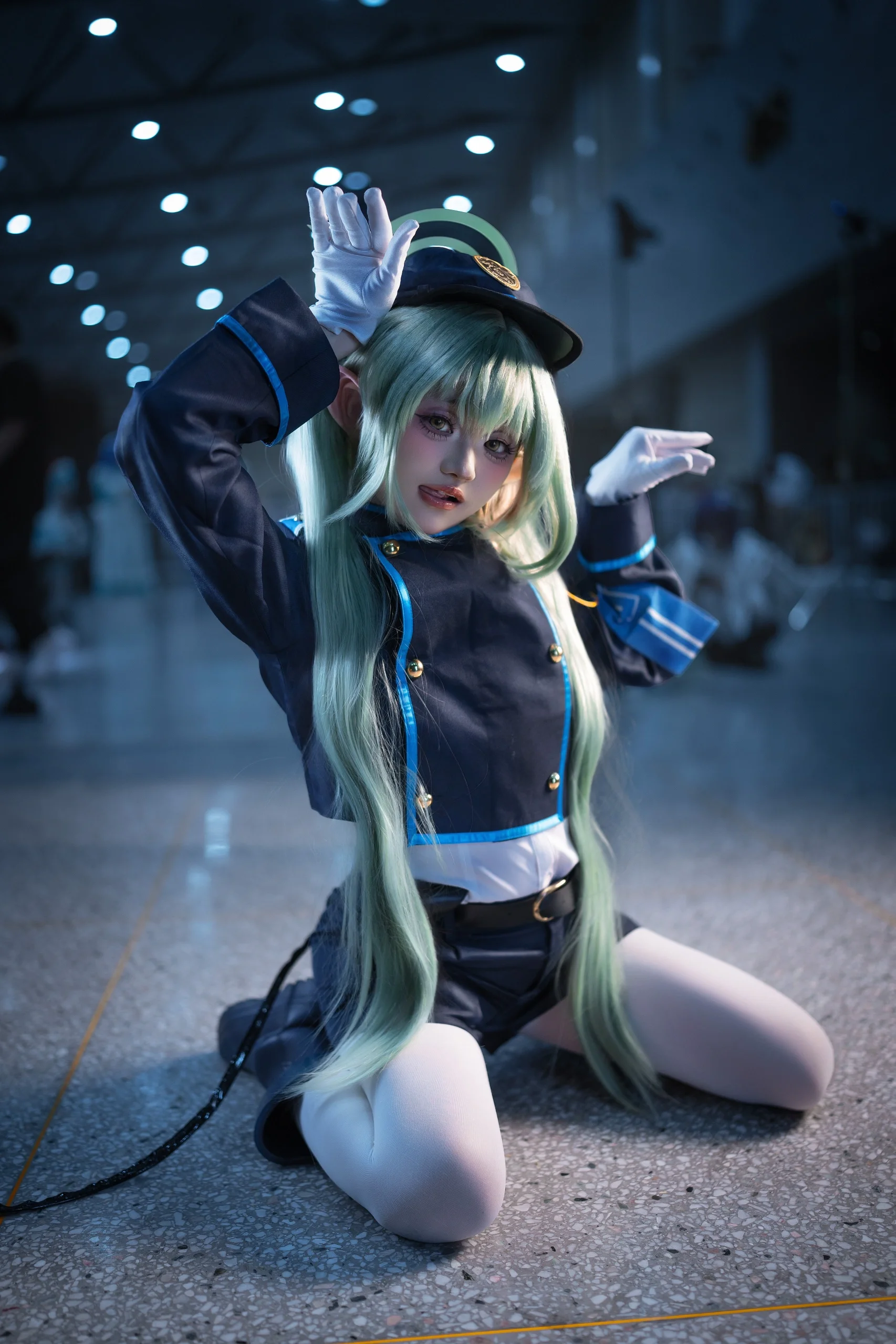 【铁道双子橘望cos】蔚蓝档案里换个制服出行