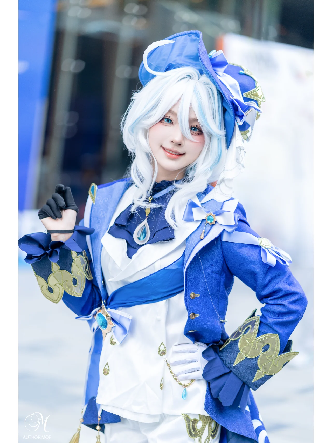 【芙宁娜cos】原神里的水神，今天在广交会现场 - 第 1 张