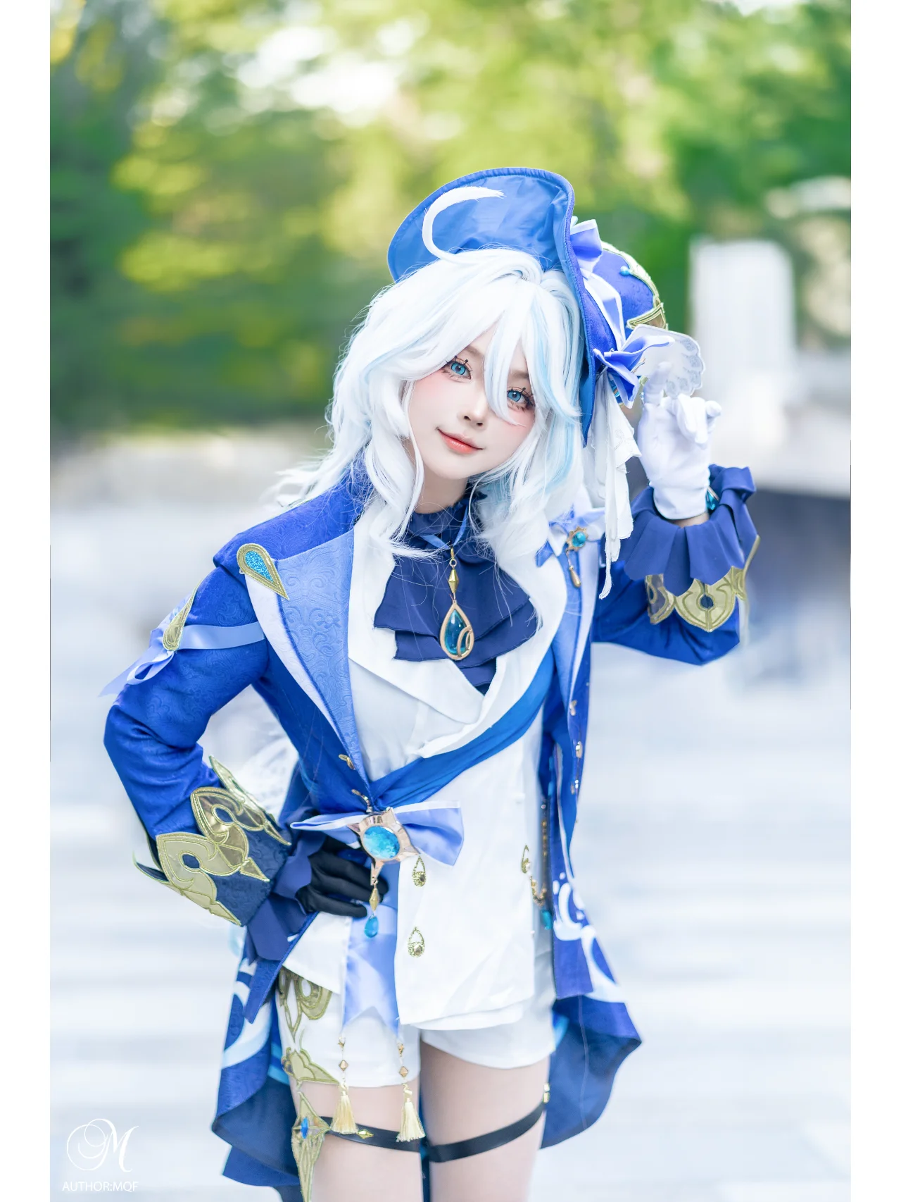 【芙宁娜cos】原神里的水神，今天在广交会现场 - 第 3 张