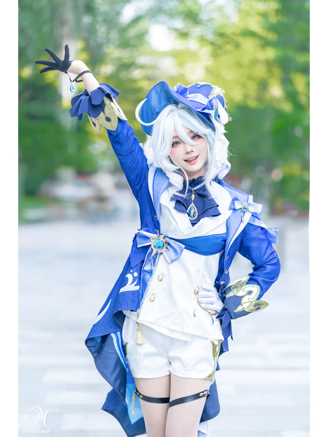 【芙宁娜cos】原神里的水神，今天在广交会现场 - 第 4 张