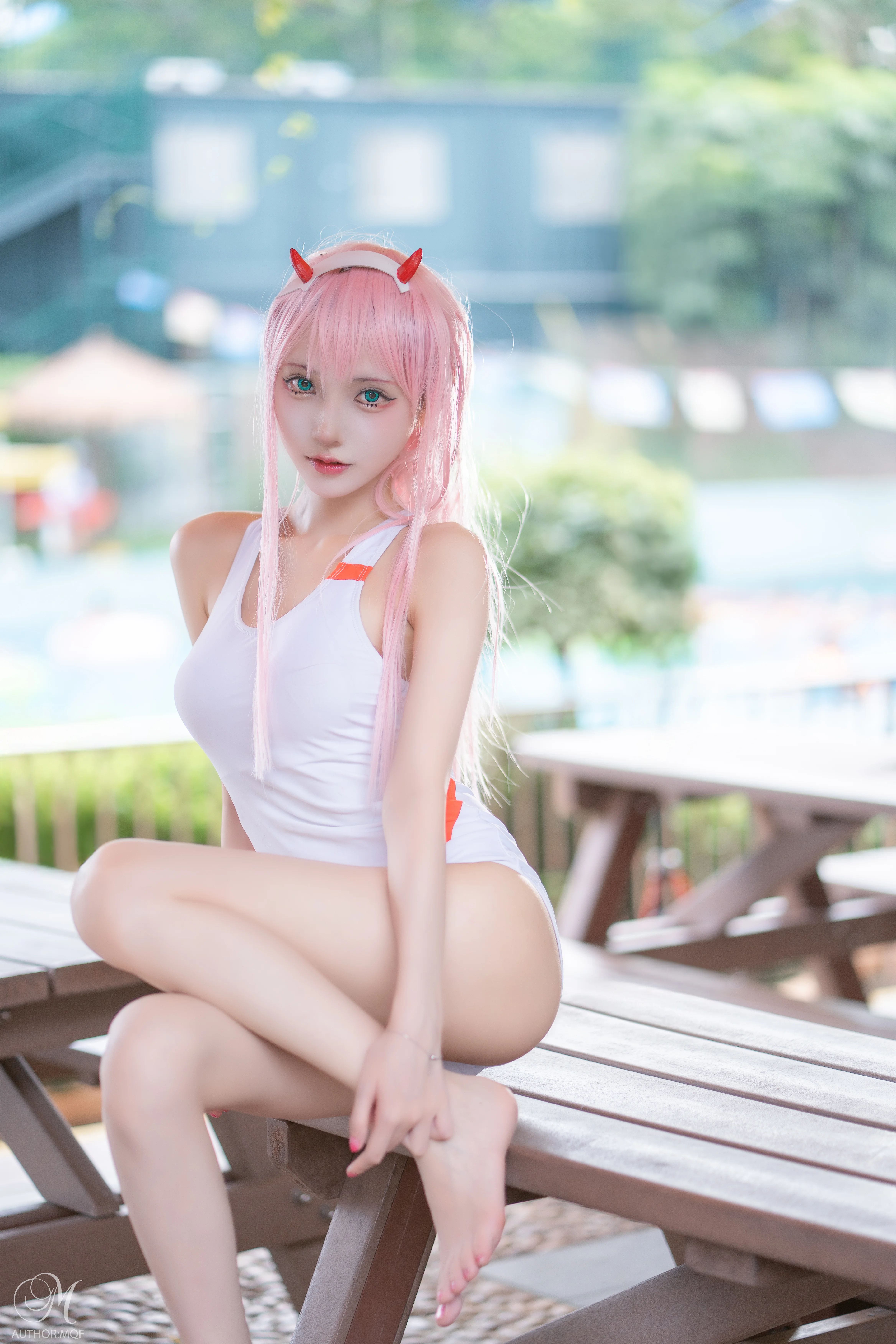 【02cos】Darling in the Franxx 長隆水上樂園夏日出片記錄 - 第 1 張