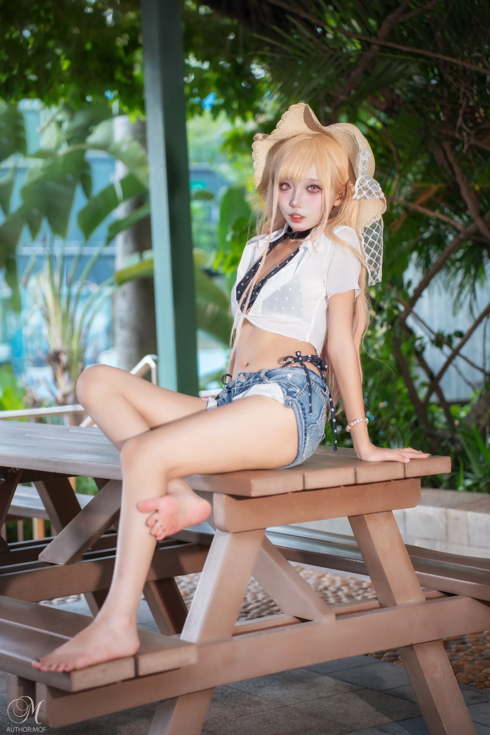 【喜多川海梦cos】长隆水上乐园的夏日清凉氛围感 - 第 1 张