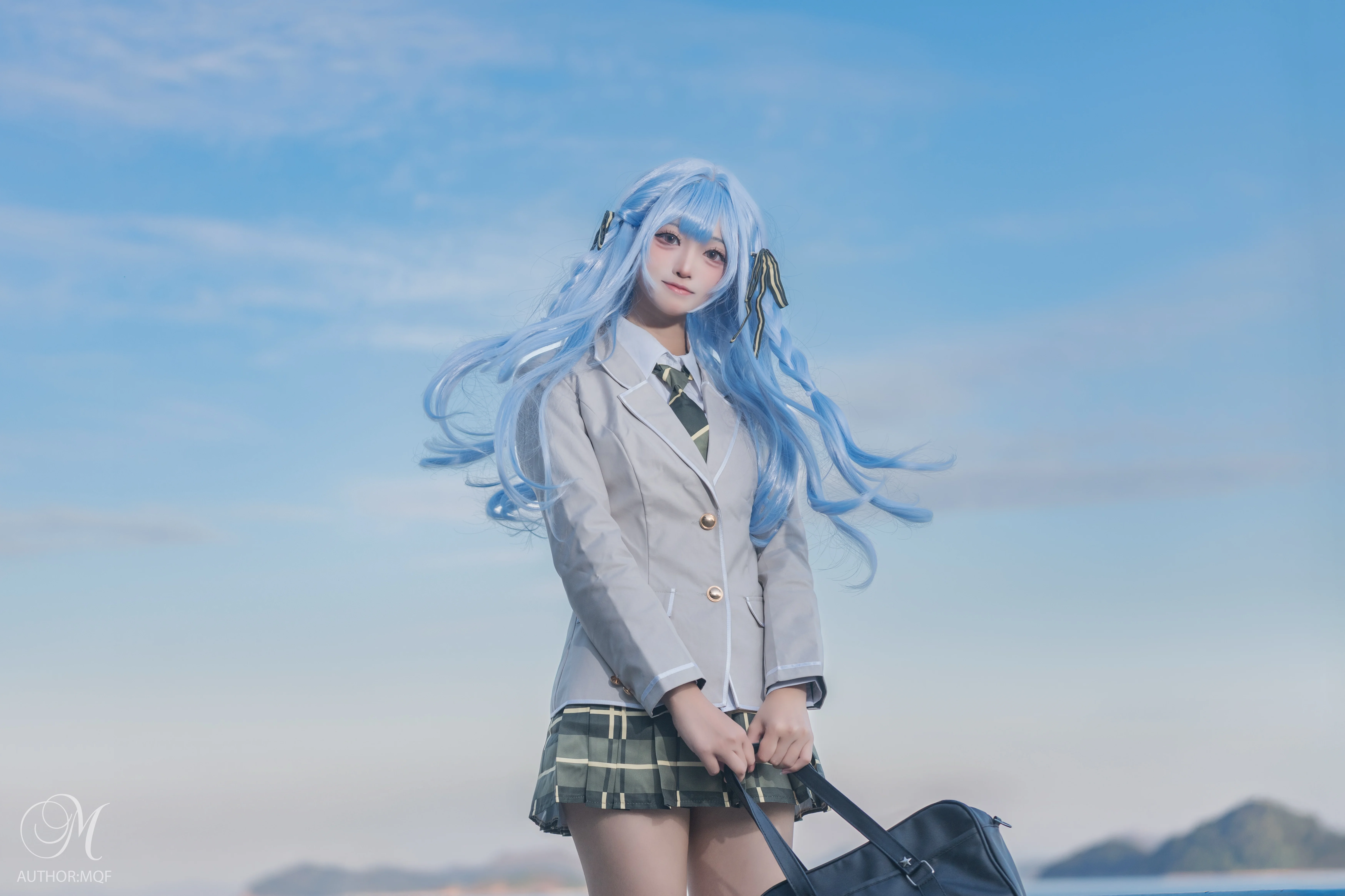 【丰川祥子cos】水边微风中的MyGO!!!!!外景拍摄 - 第 2 张
