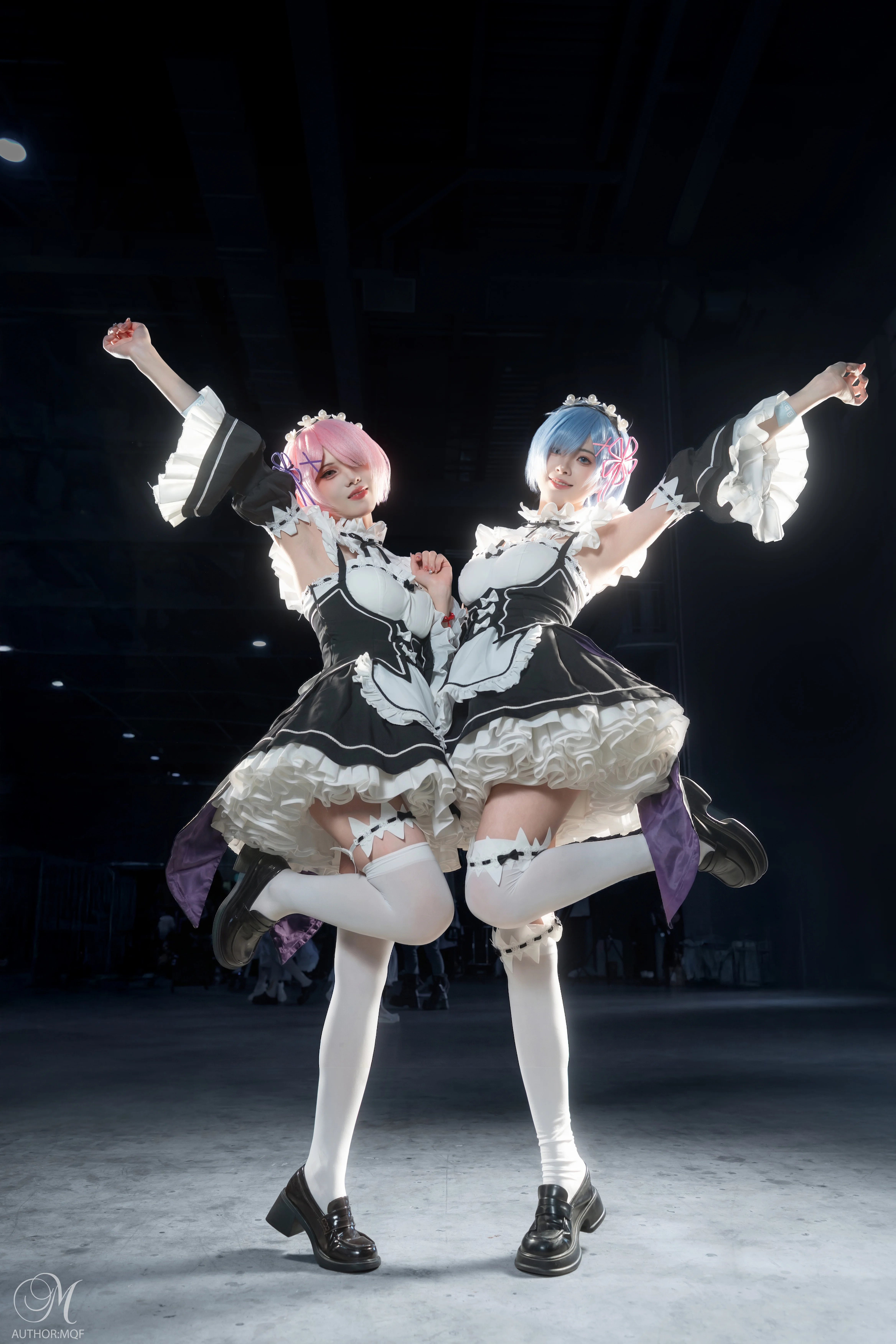 【拉姆蕾姆cos】Re:从零开始的异世界，双人女仆装场照分享 - 第 2 张