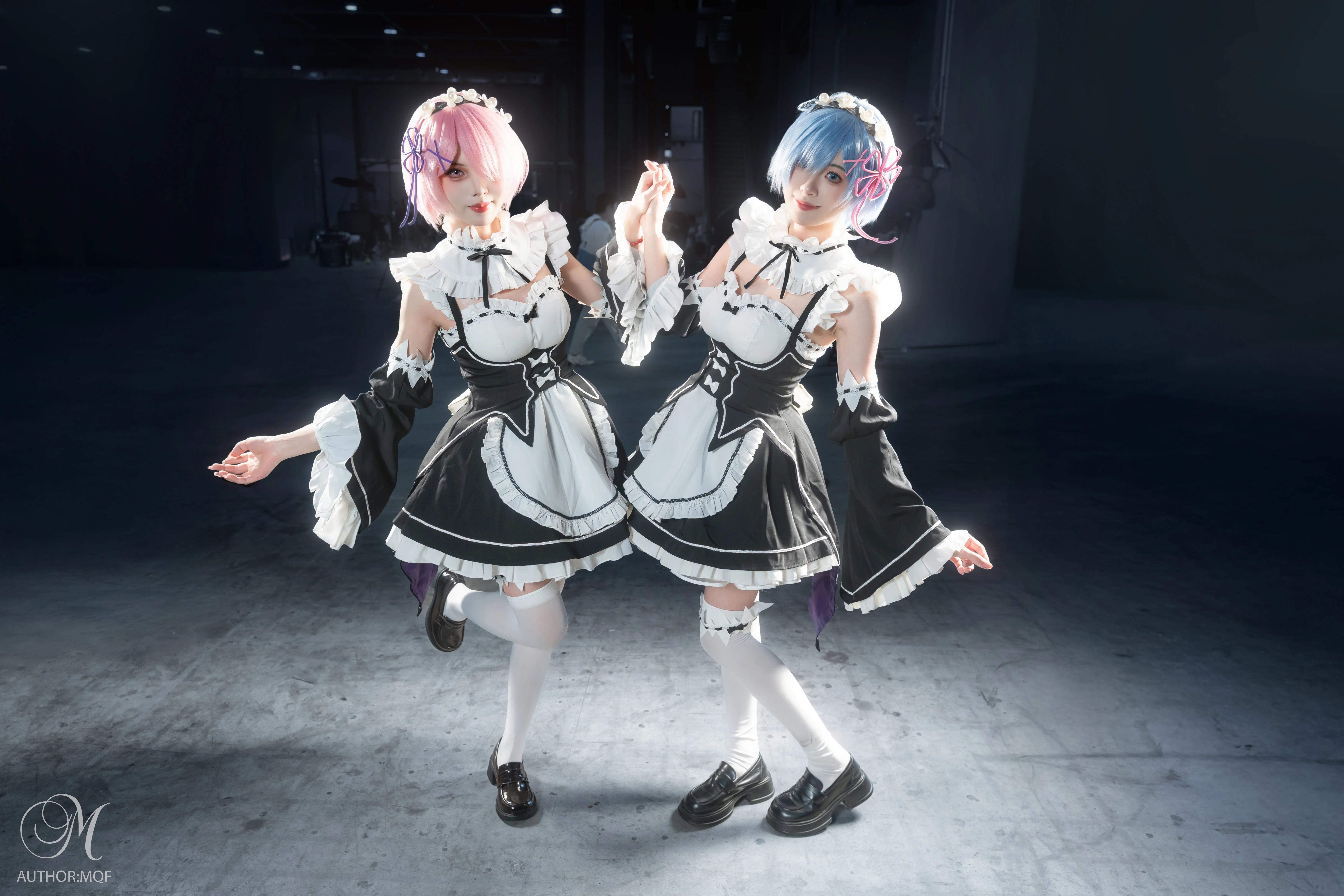 【拉姆蕾姆cos】Re:从零开始的异世界，双人女仆装场照分享