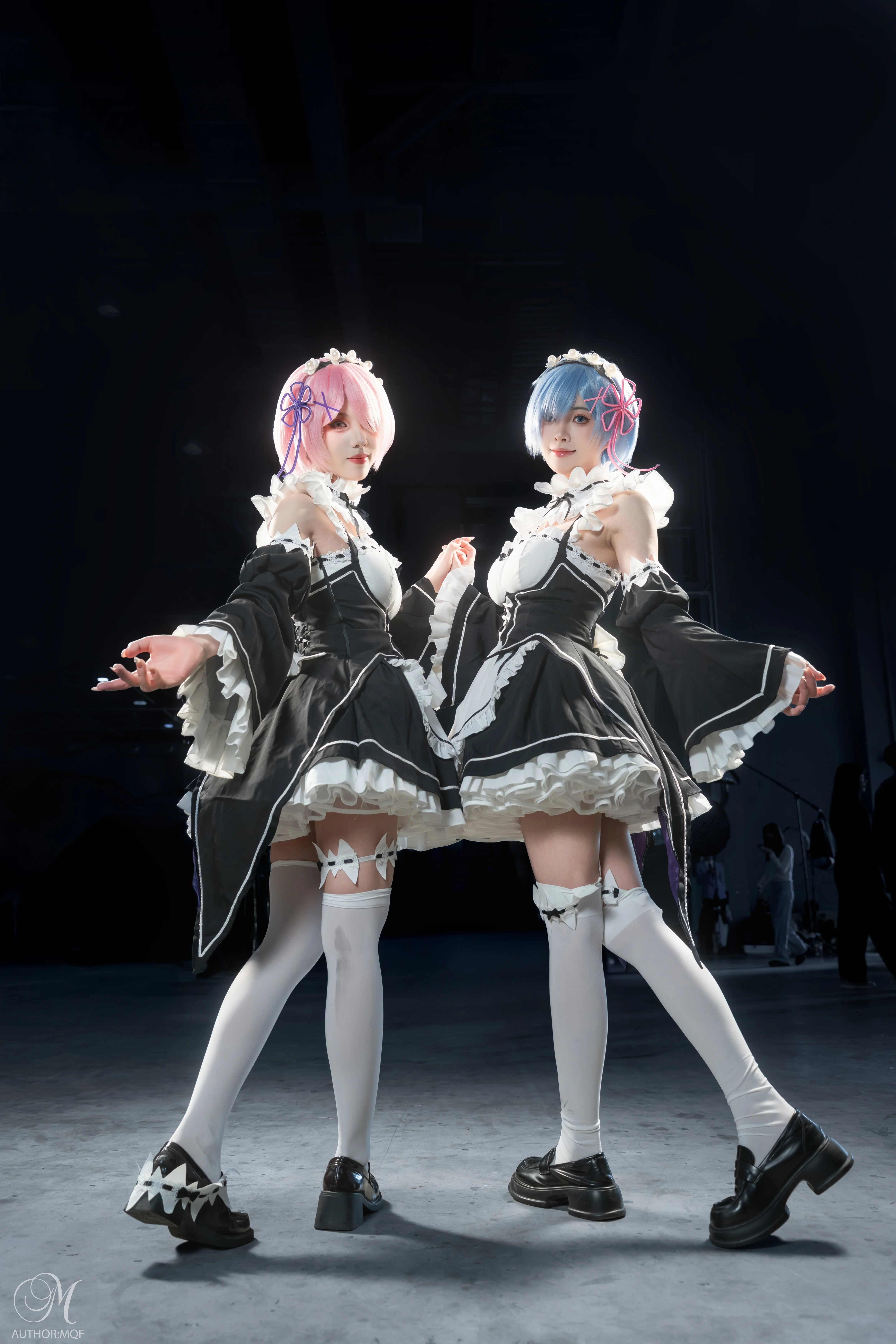 【拉姆蕾姆cos】Re:从零开始的异世界，双人女仆装场照分享 - 第 6 张