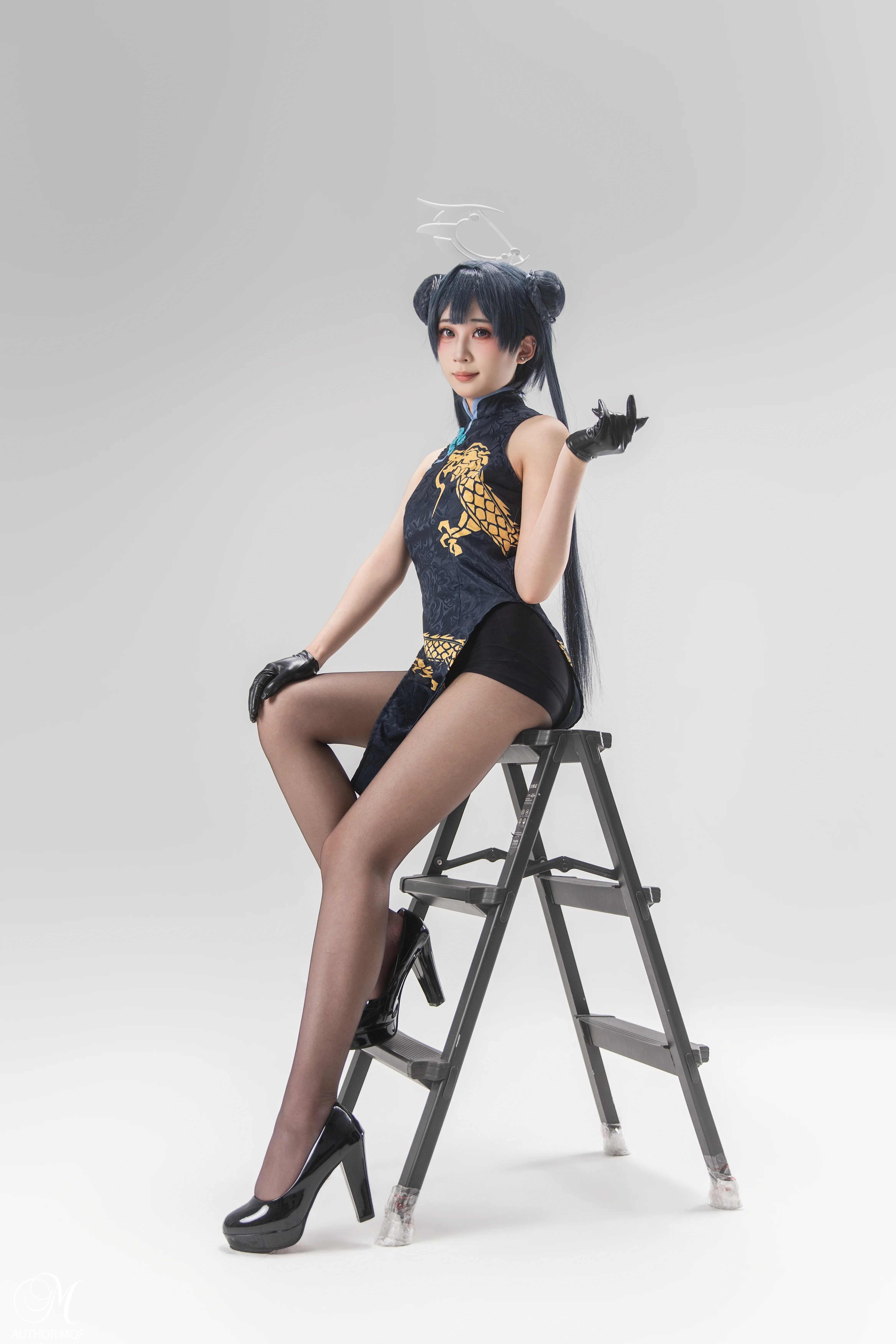 【妃咲cos】蔚蓝档案白棚动作灵感与穿搭