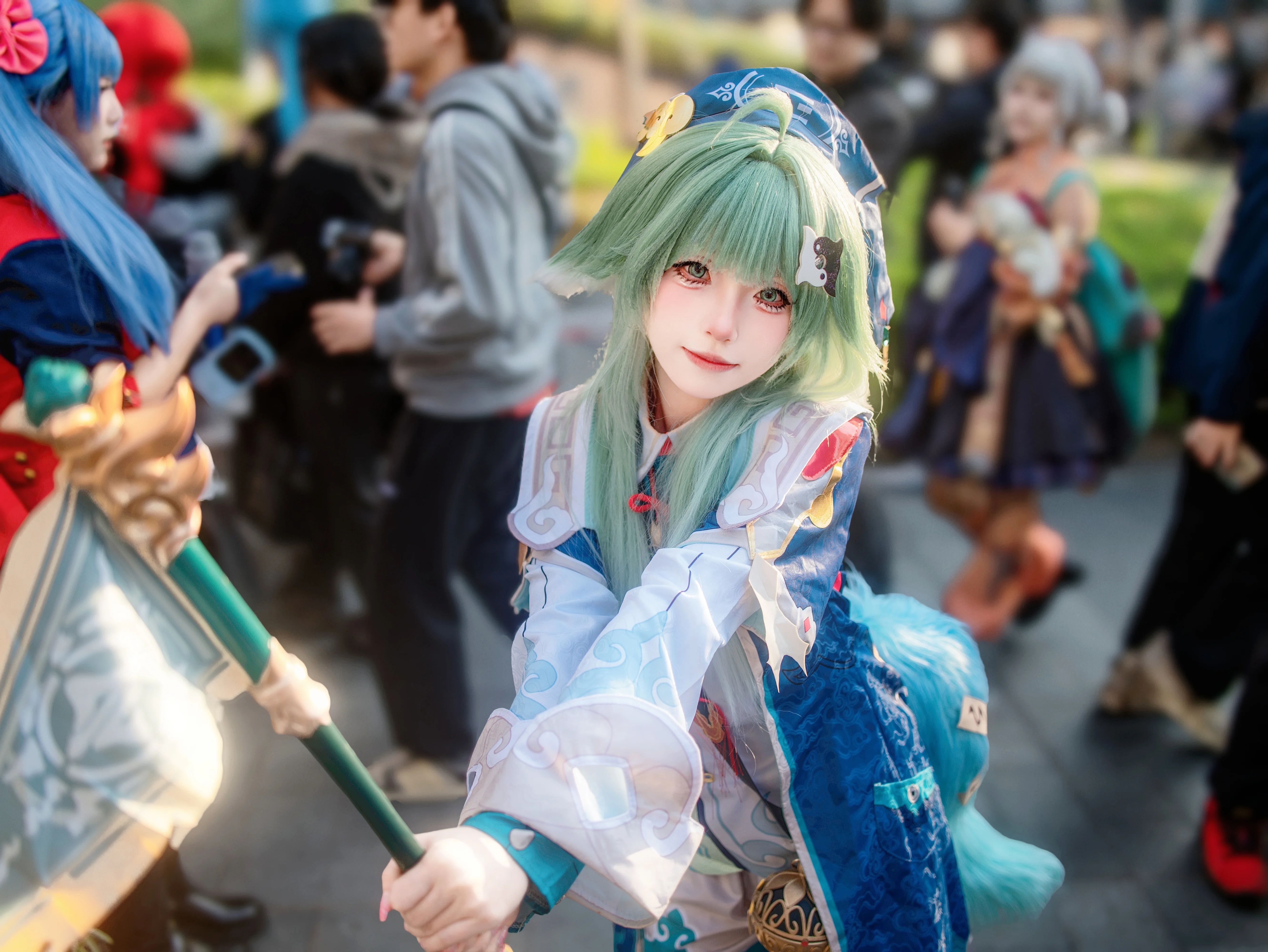 【藿藿cos】带着灵符来萤火虫漫展抓鬼啦 - 第 3 张