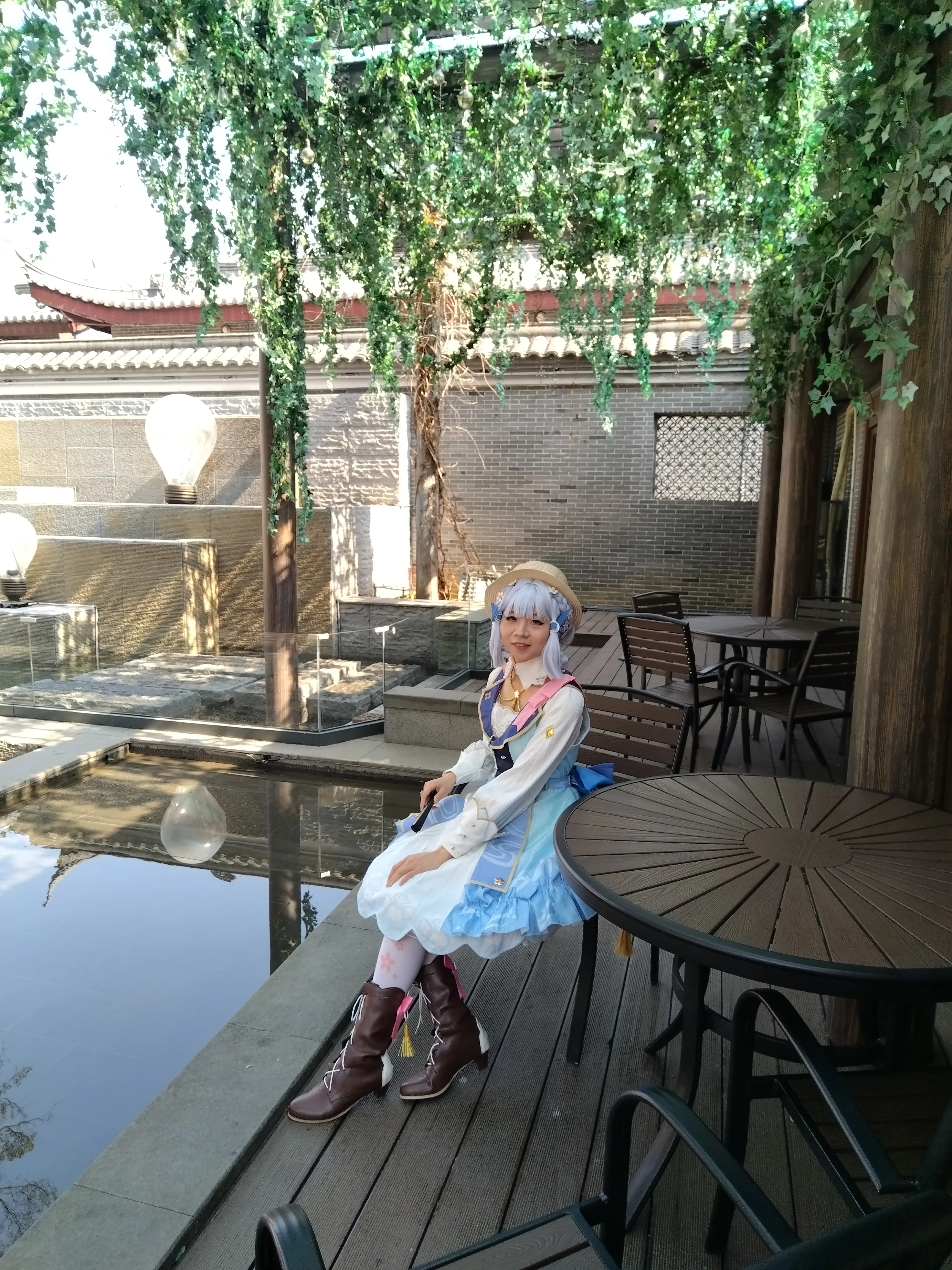 【神里绫华cos】原神角色在老家乡下小镇的新春游历 - 第 4 张