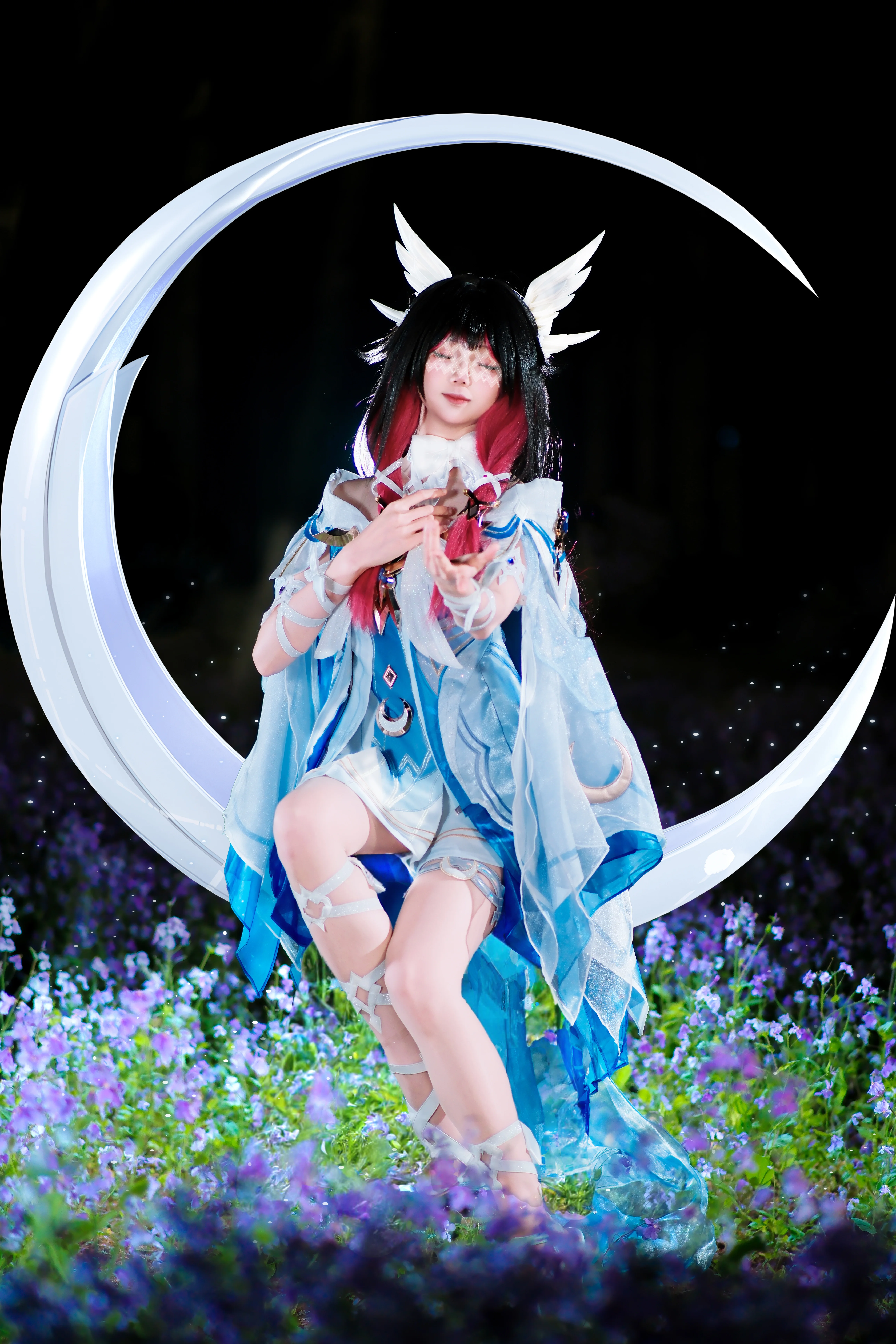 【哥伦比娅cos】原神月下的静谧月光少女 - 第 2 张