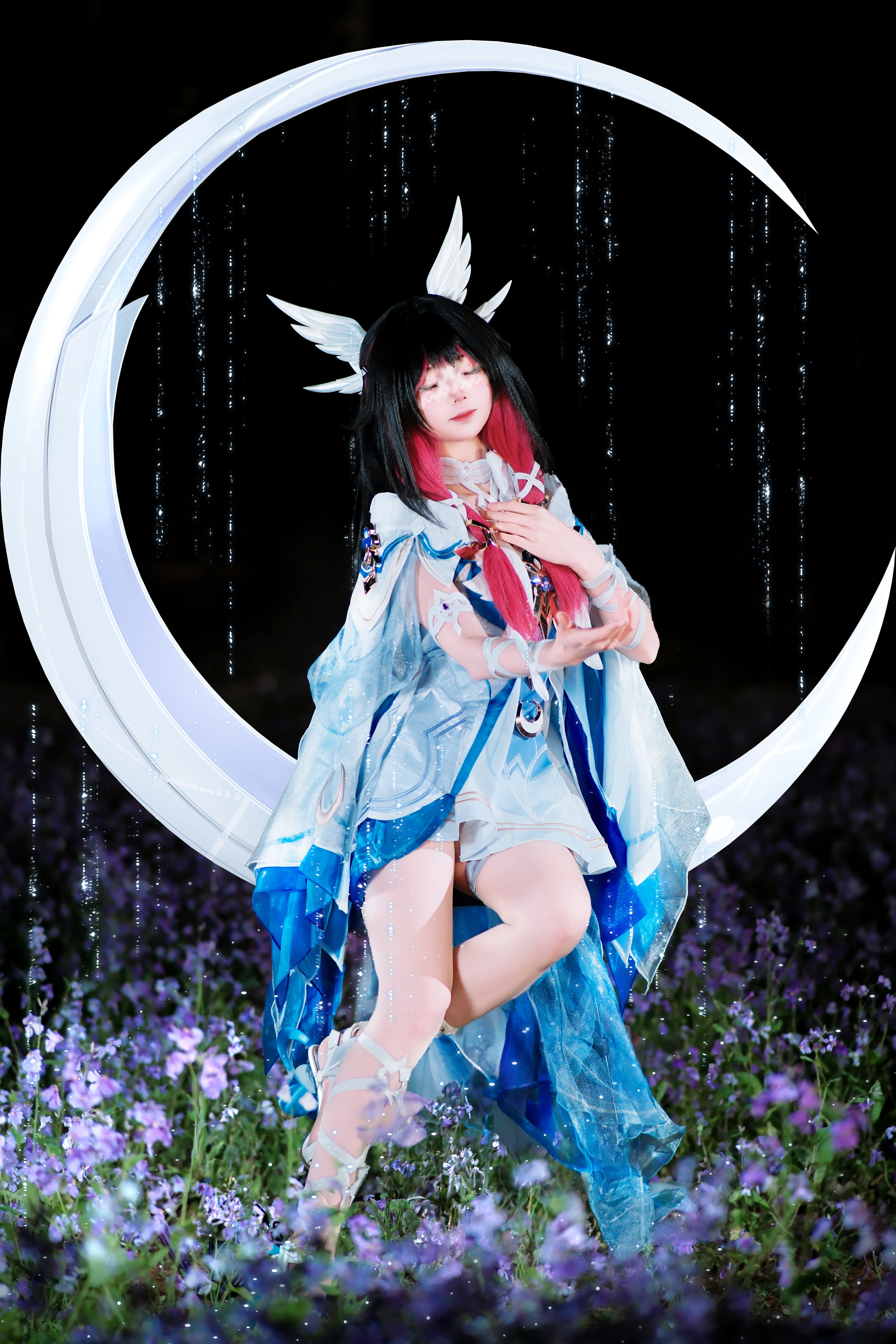 【哥伦比娅cos】原神月下的静谧月光少女 - 第 3 张