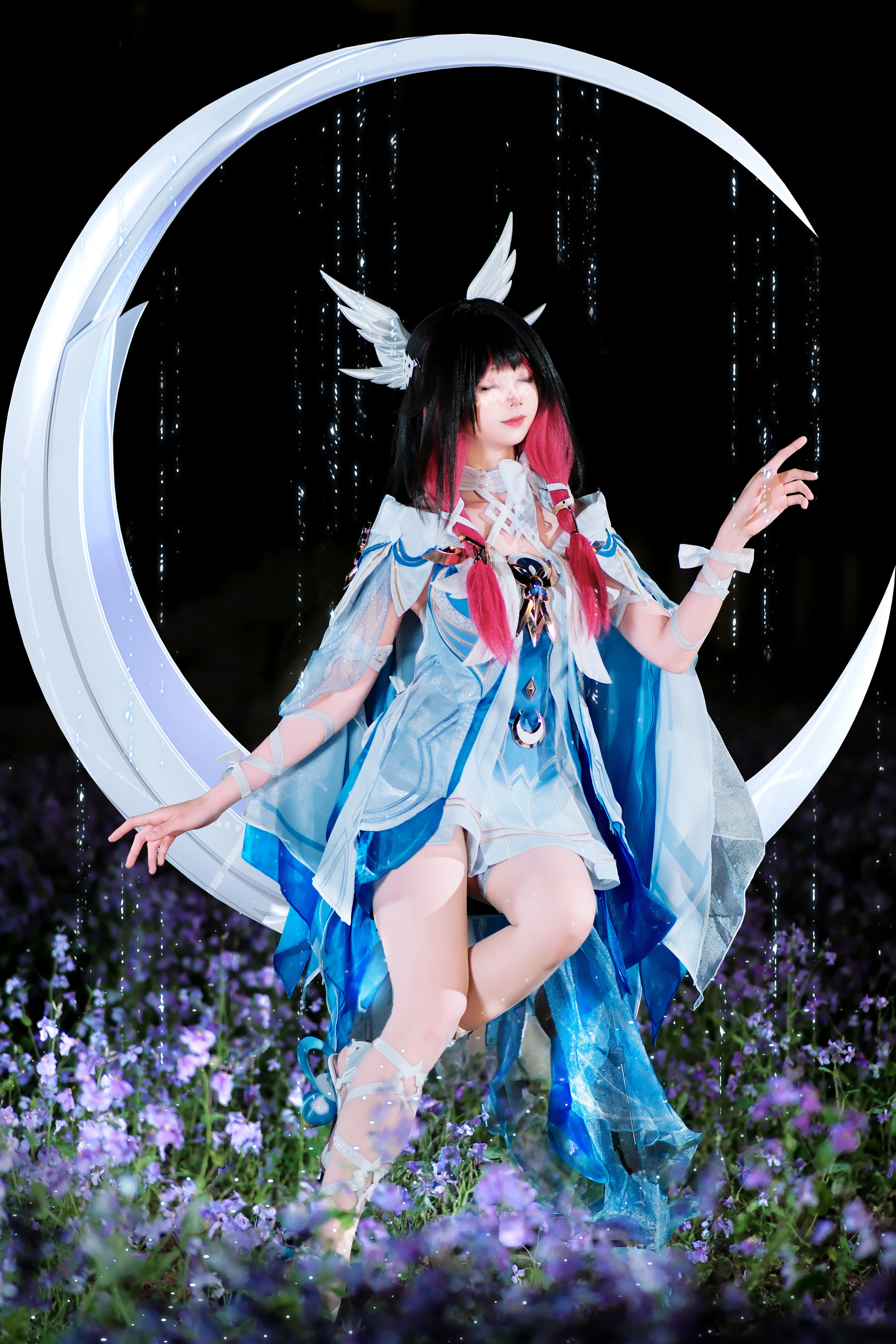 【哥伦比娅cos】原神月下的静谧月光少女 - 第 4 张