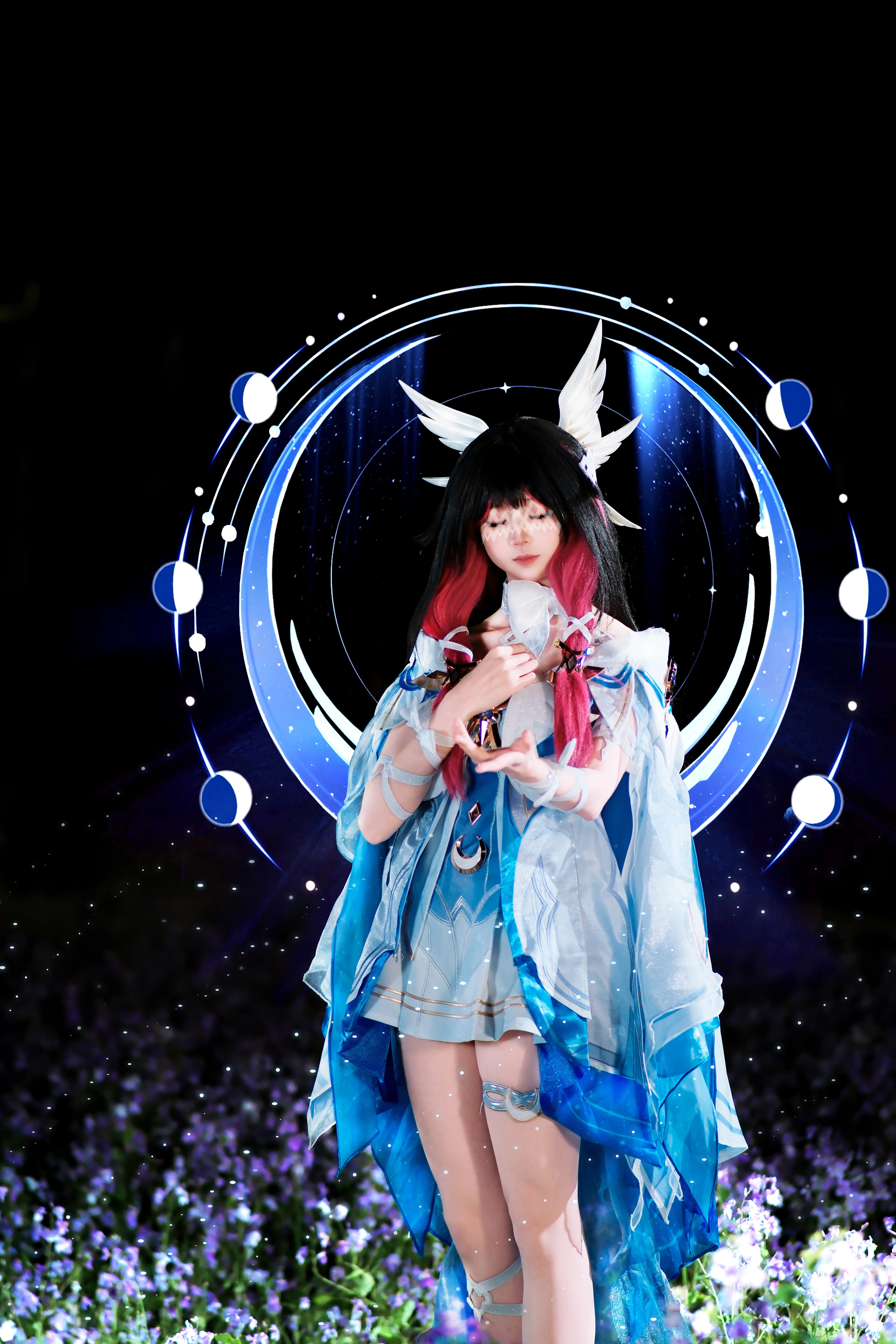 【哥伦比娅cos】原神月下的静谧月光少女 - 第 6 张