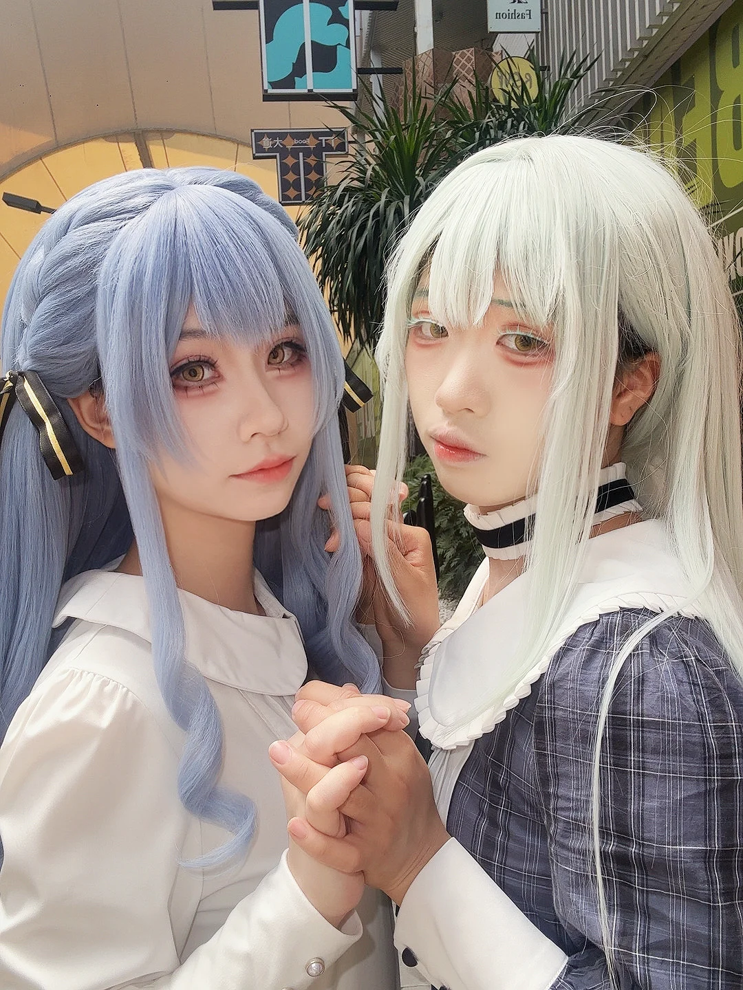 【若叶睦与丰川祥子cos】广州萤火虫外场双祥与睦的三人团拍 - 第 8 张