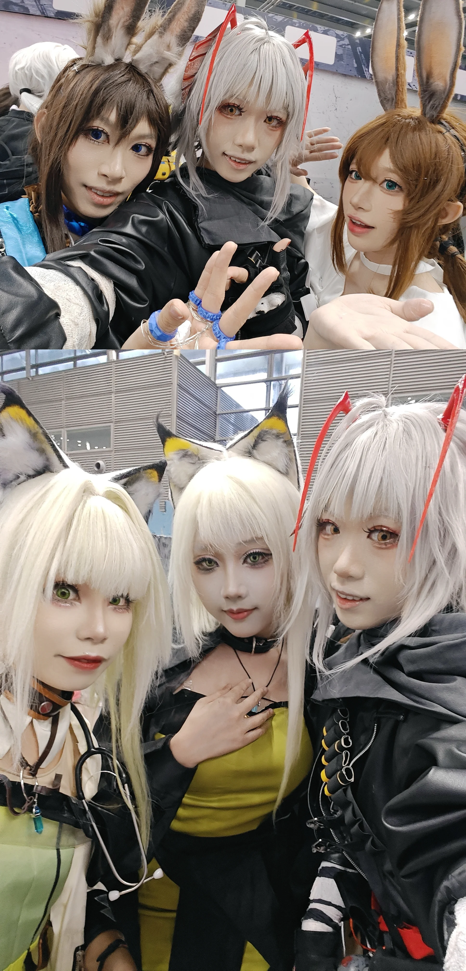 [Arknights Cosplay] Full Roster at Shenzhen Anime Festival: Amiya, Kal'tsit, and Wishadel Group Shoot - Image 1