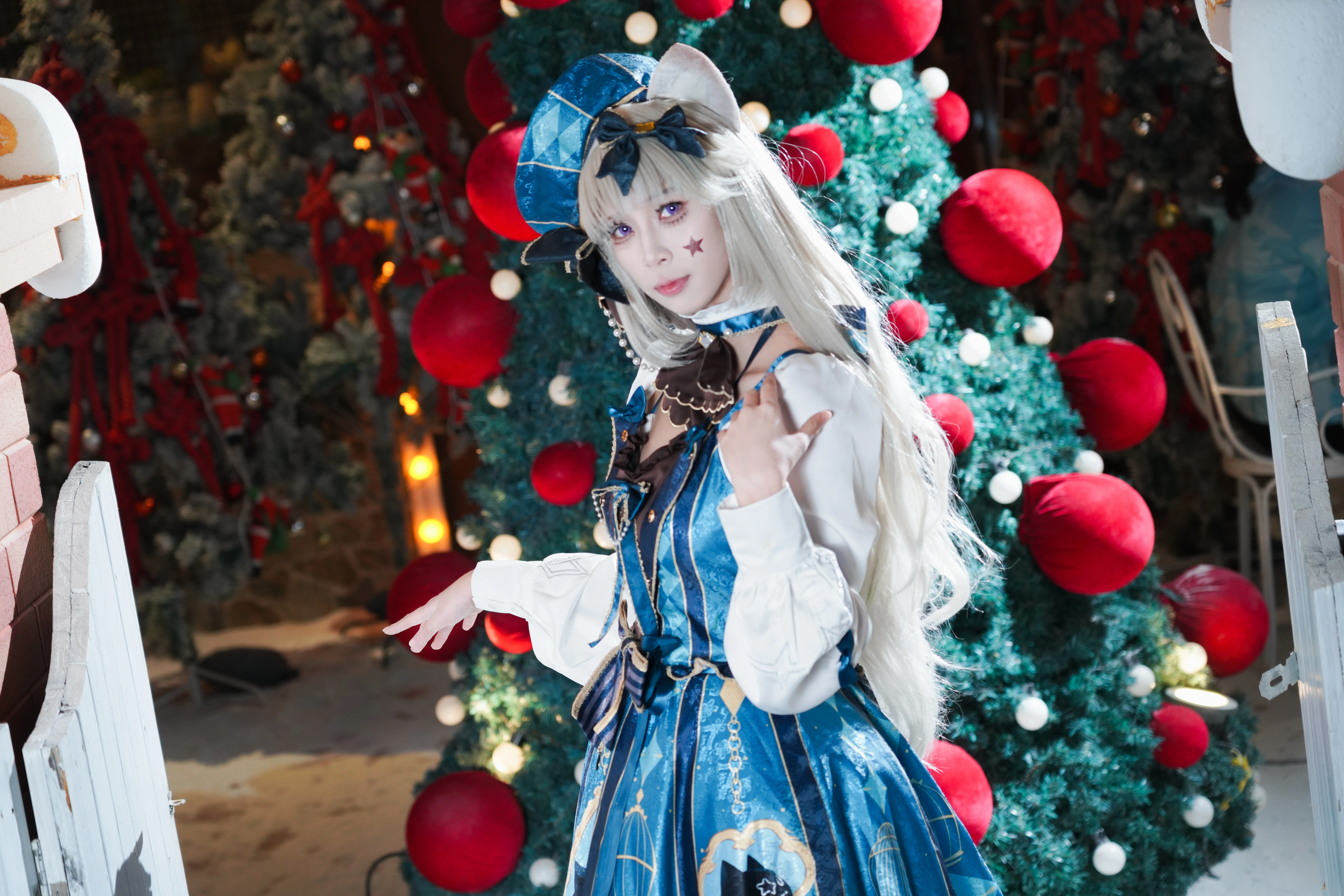【リネット コスプレ】原神のマジックにゃんこ、冷静かつ優雅な冬の瞬間 - 4 枚目