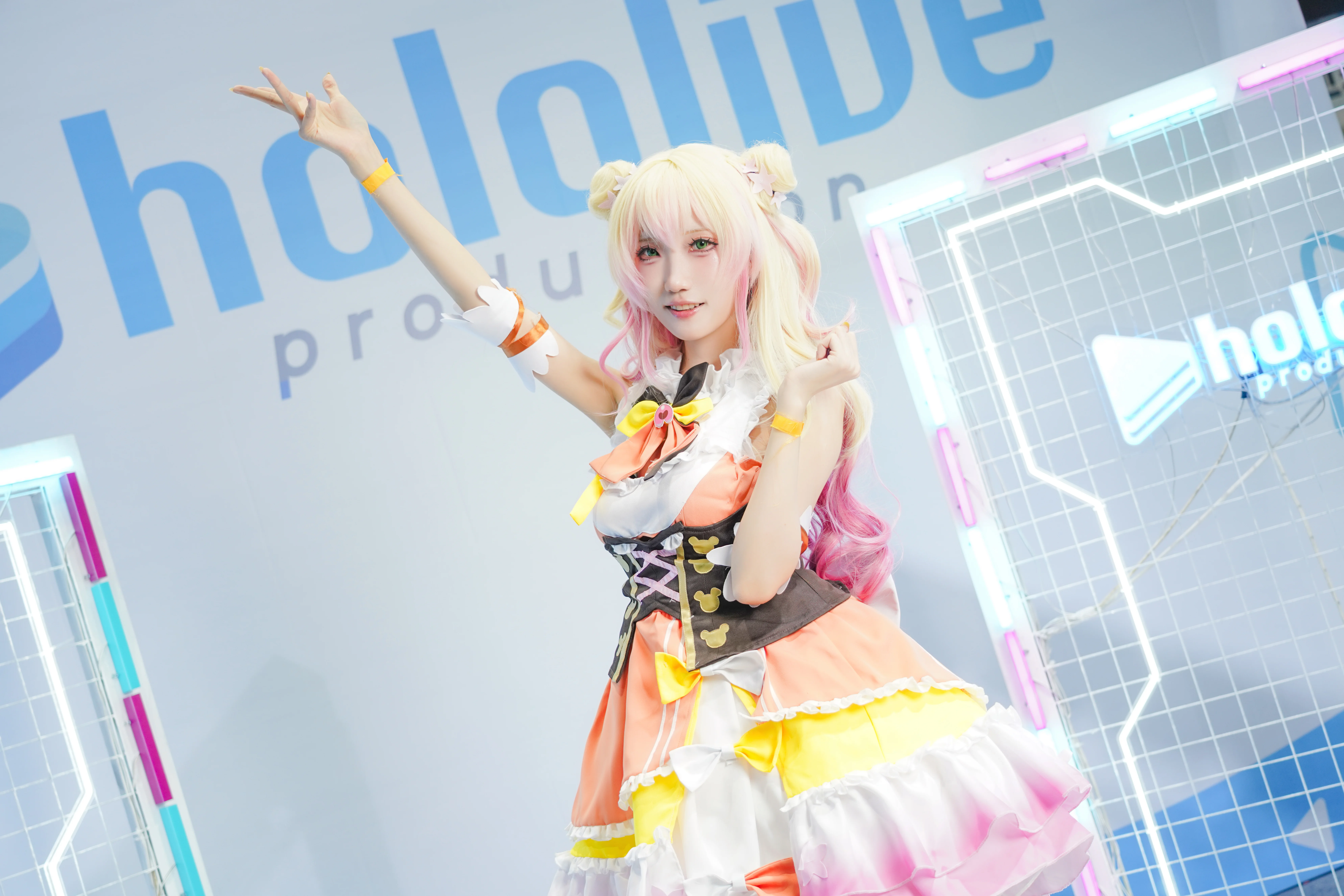 【桃铃音音cos】Hololive五期生Orange担当，异世界偶像登场 - 第 3 张