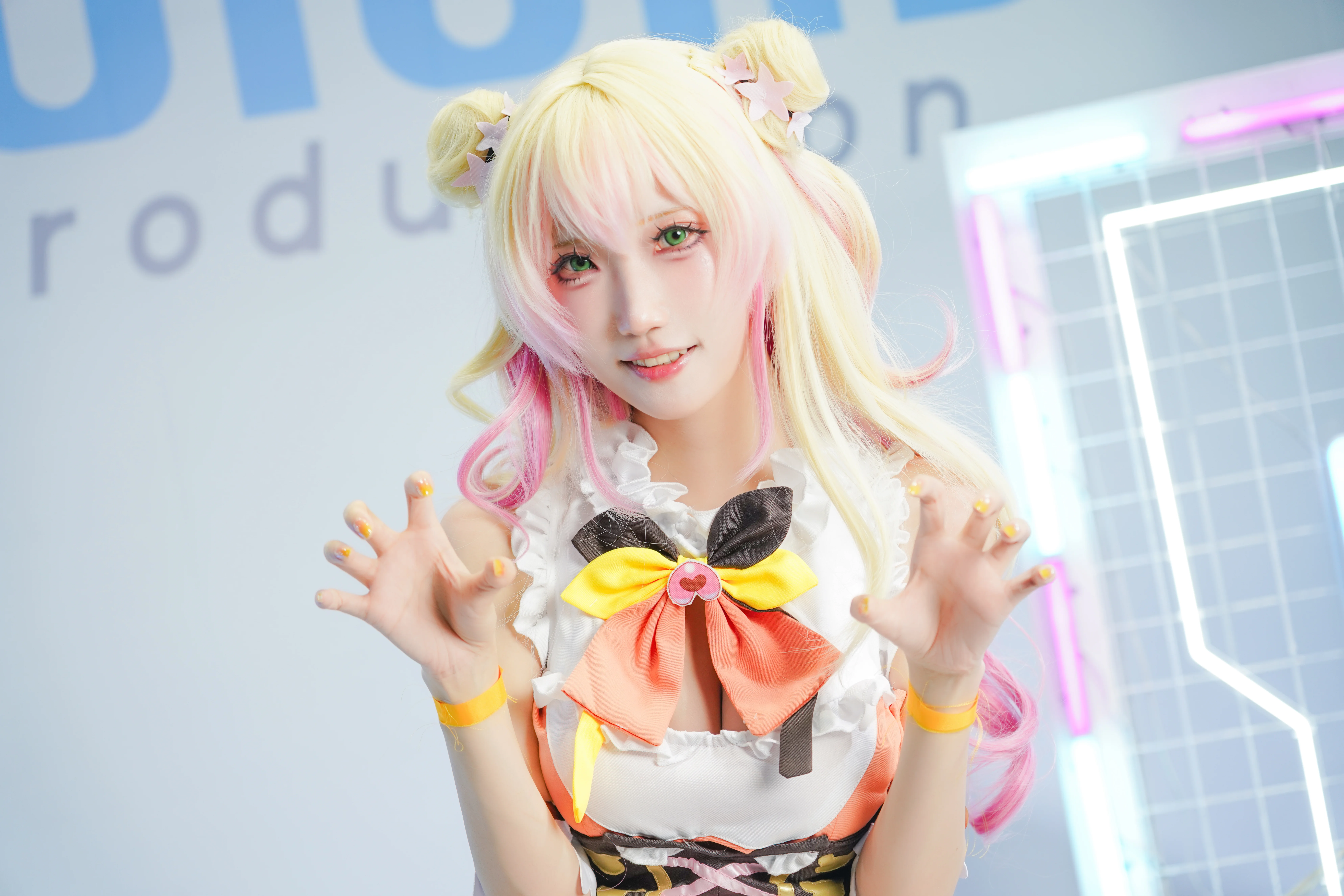 【桃铃音音cos】Hololive五期生Orange担当，异世界偶像登场 - 第 4 张