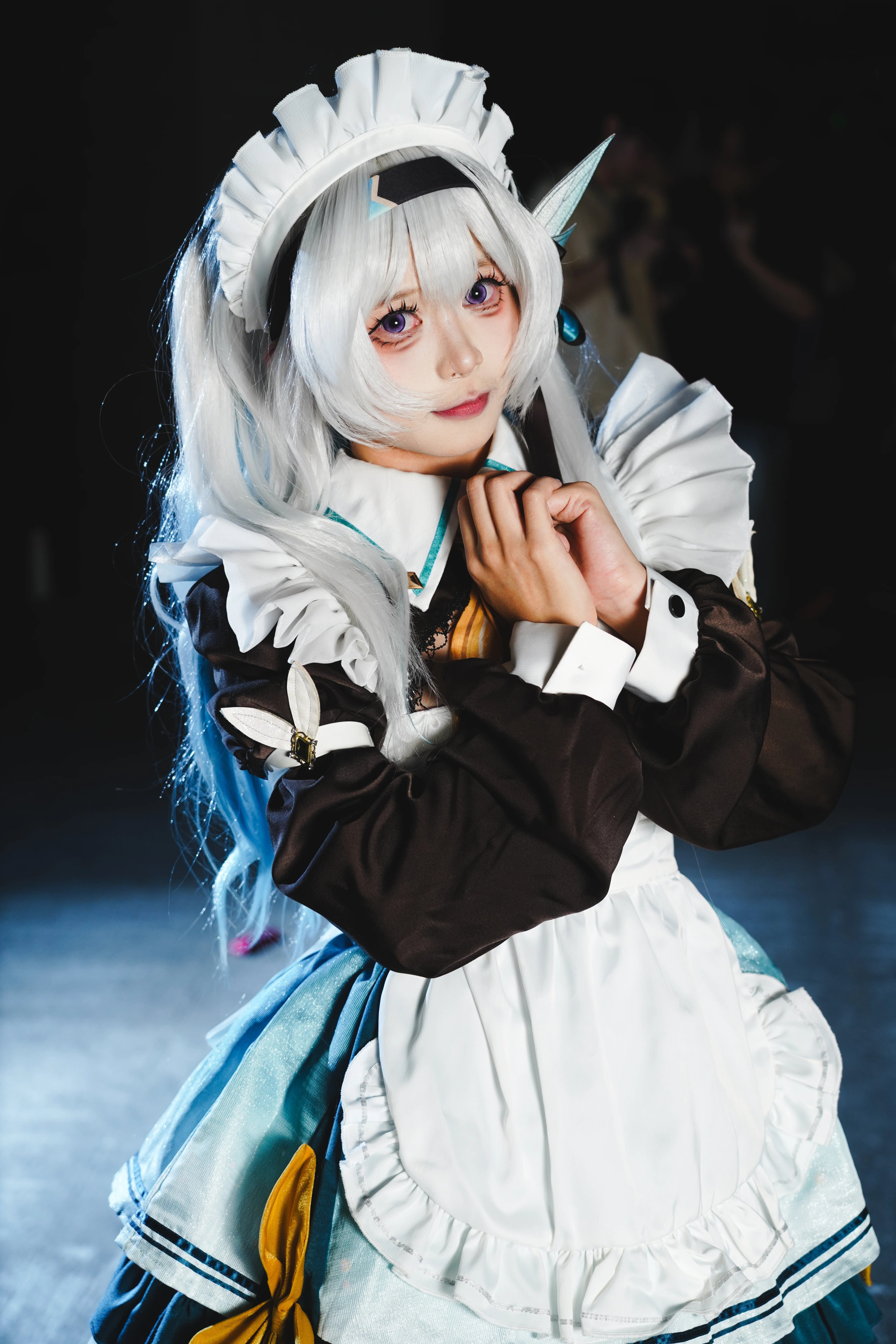 【流萤cos】崩坏星穹铁道女仆装，舞动在萤火虫漫展 - 第 3 张