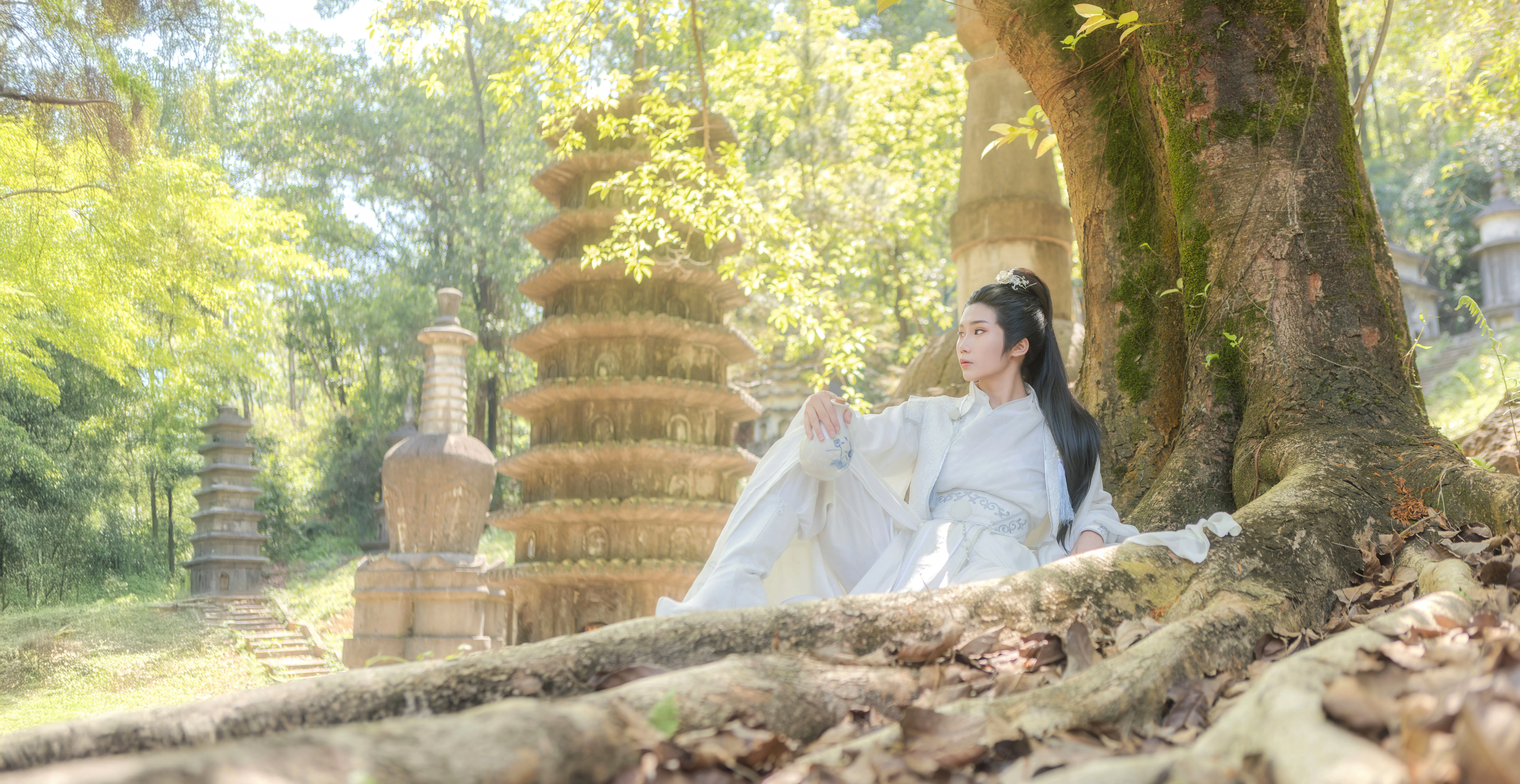 【巴啦啦小魔仙取景地】林深古塔的白衣仙侠 - 第 1 张