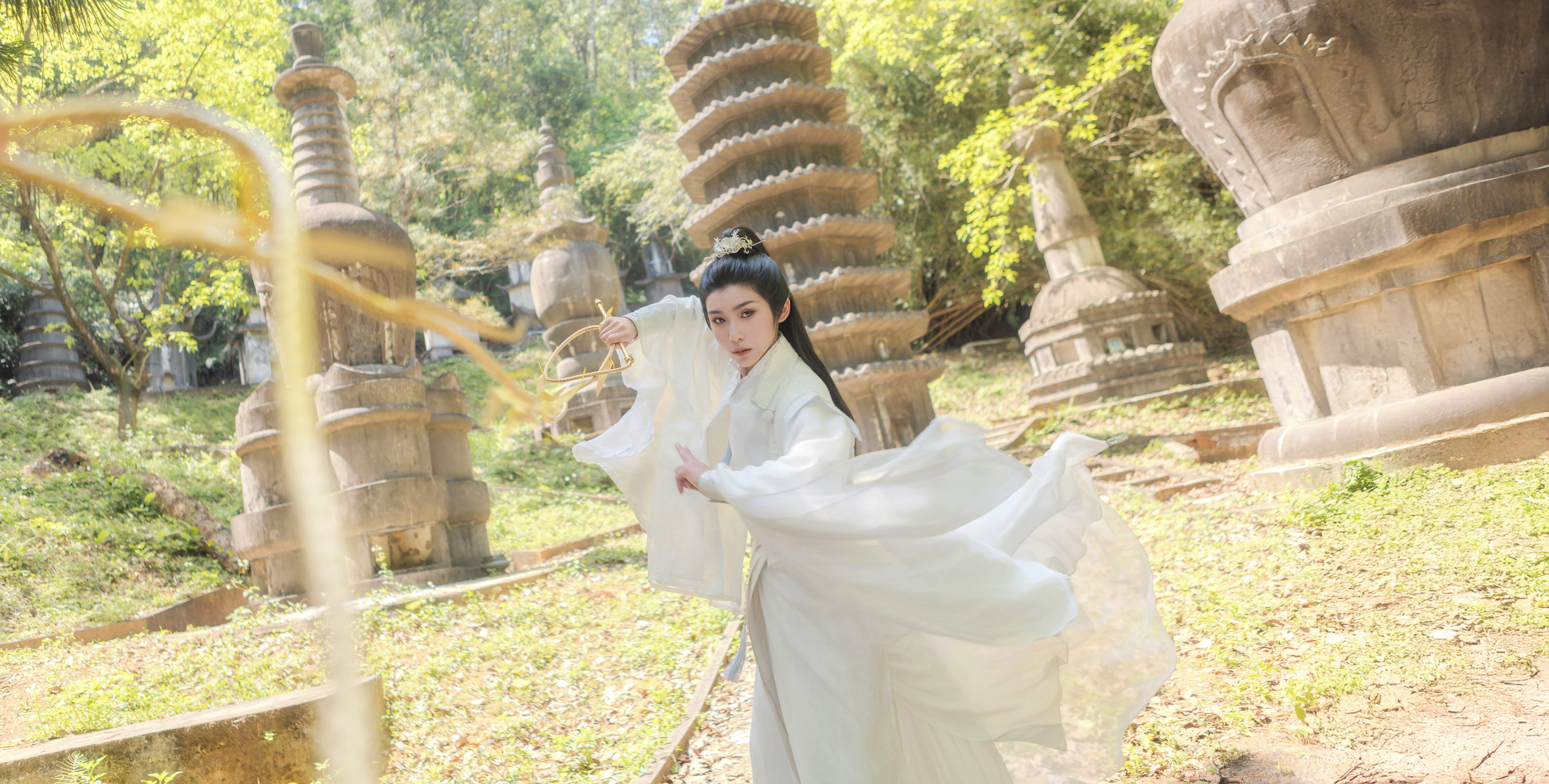 【巴啦啦小魔仙取景地】林深古塔的白衣仙侠 - 第 3 张