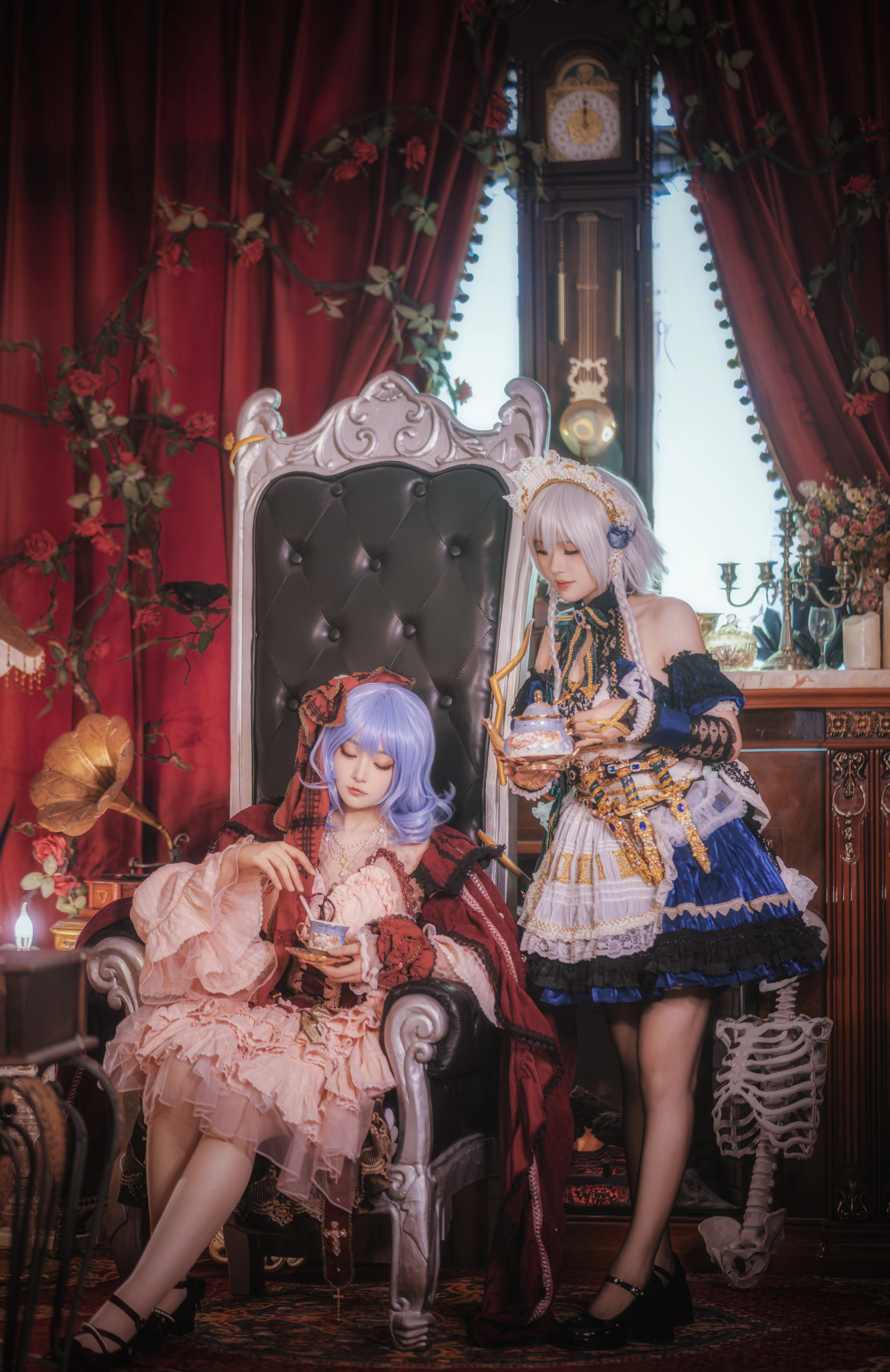 【十六夜咲夜 コスプレ】東方 レトロゴシック風メイド服の美しい瞬間 - 11 枚目