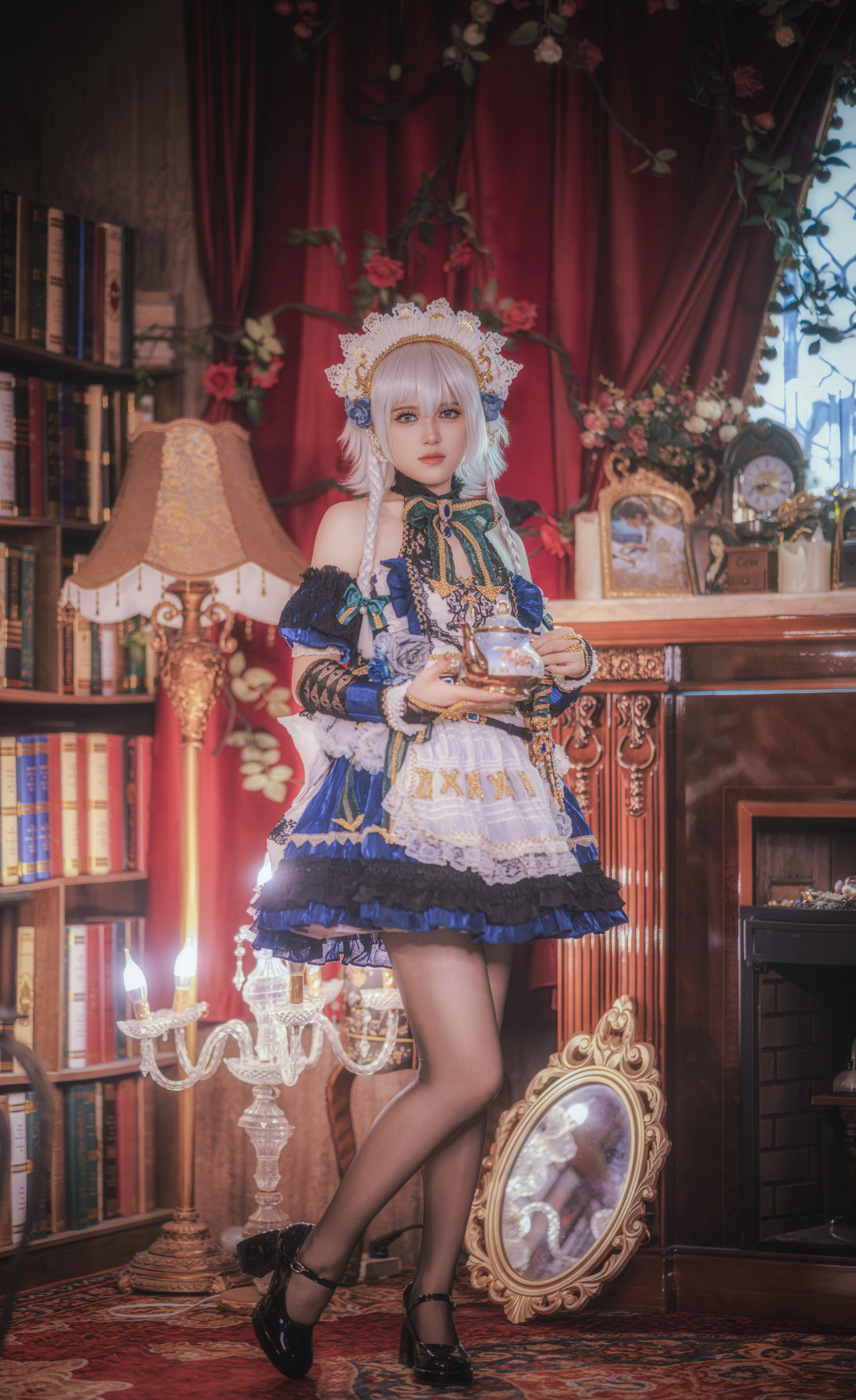 【十六夜咲夜 コスプレ】東方 レトロゴシック風メイド服の美しい瞬間 - 6 枚目
