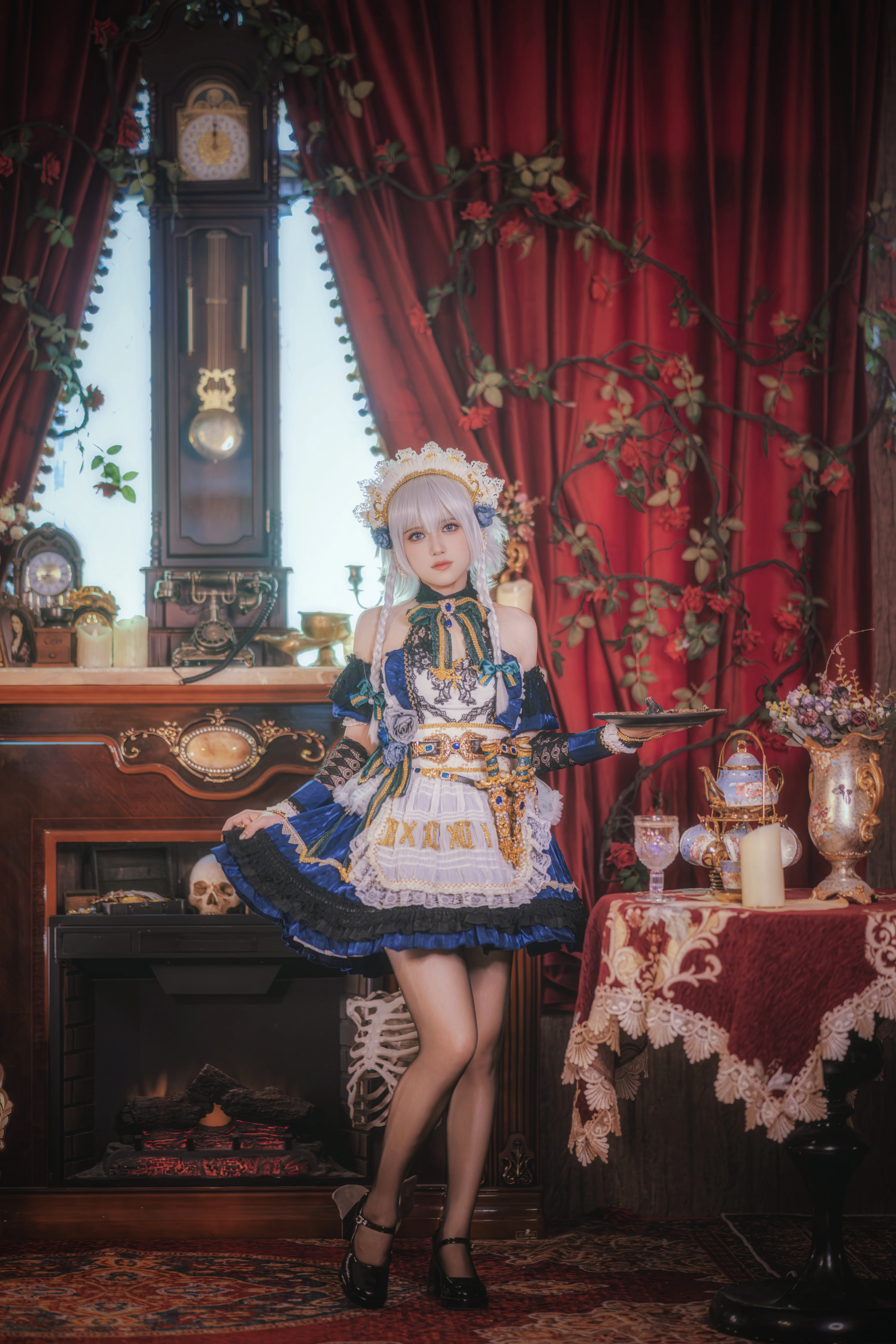 【十六夜咲夜 コスプレ】東方 レトロゴシック風メイド服の美しい瞬間 - 7 枚目