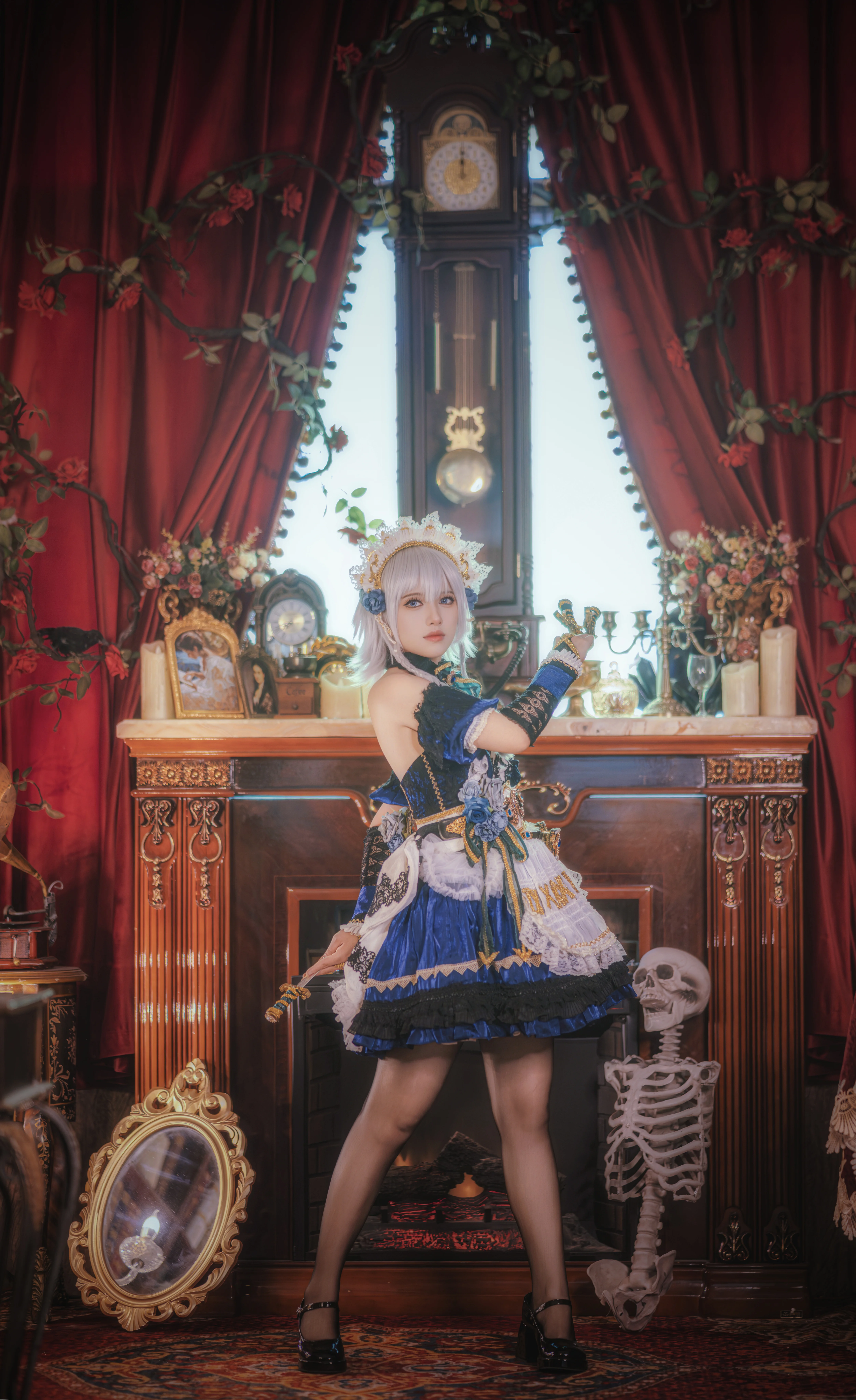 【十六夜咲夜 コスプレ】東方 レトロゴシック風メイド服の美しい瞬間 - 8 枚目
