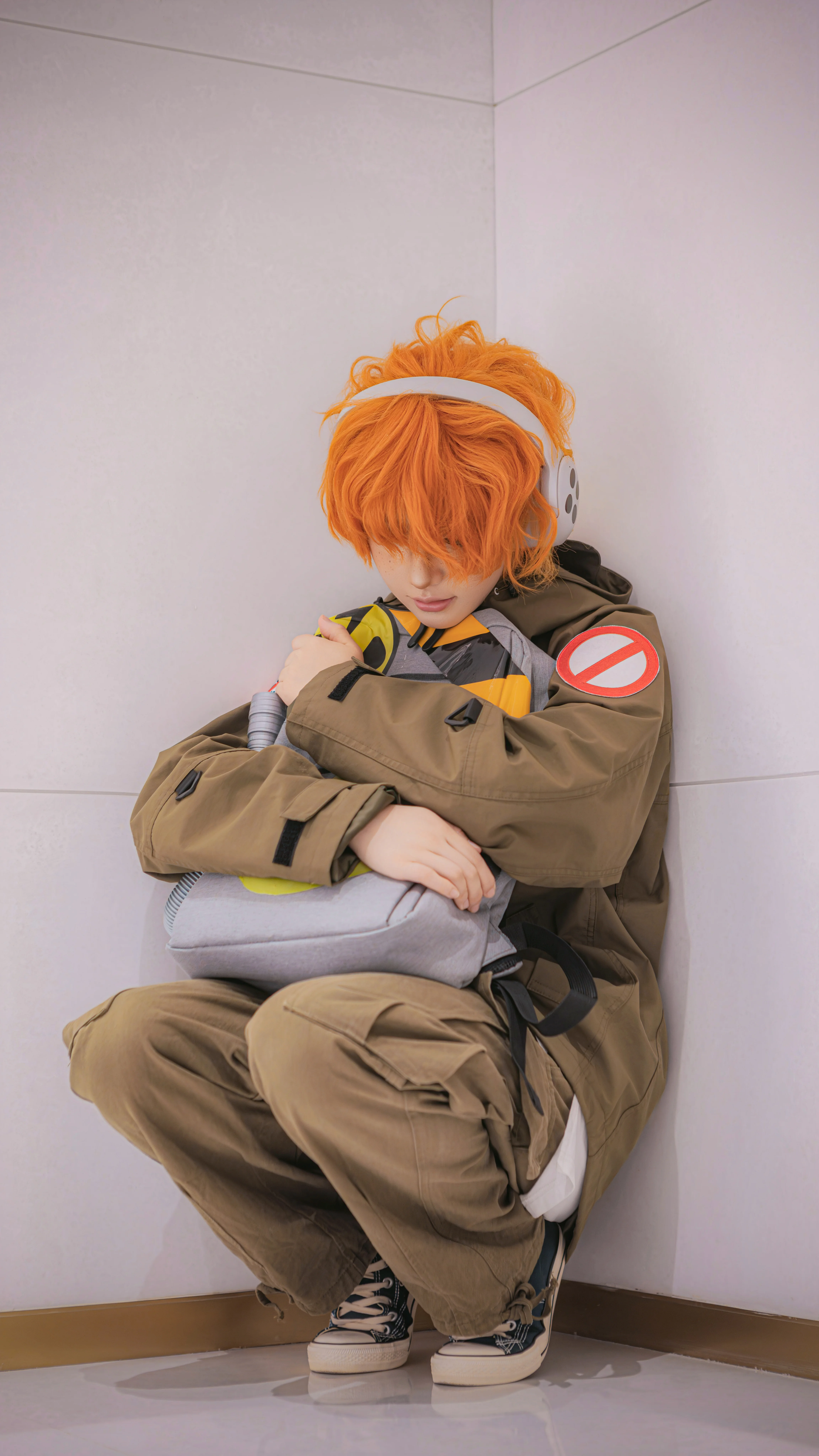 【ブリーフ コスプレ】パンティ&ストッキングwithガーターベルト、ショッピングモールでの気ままな日常 - 5 枚目