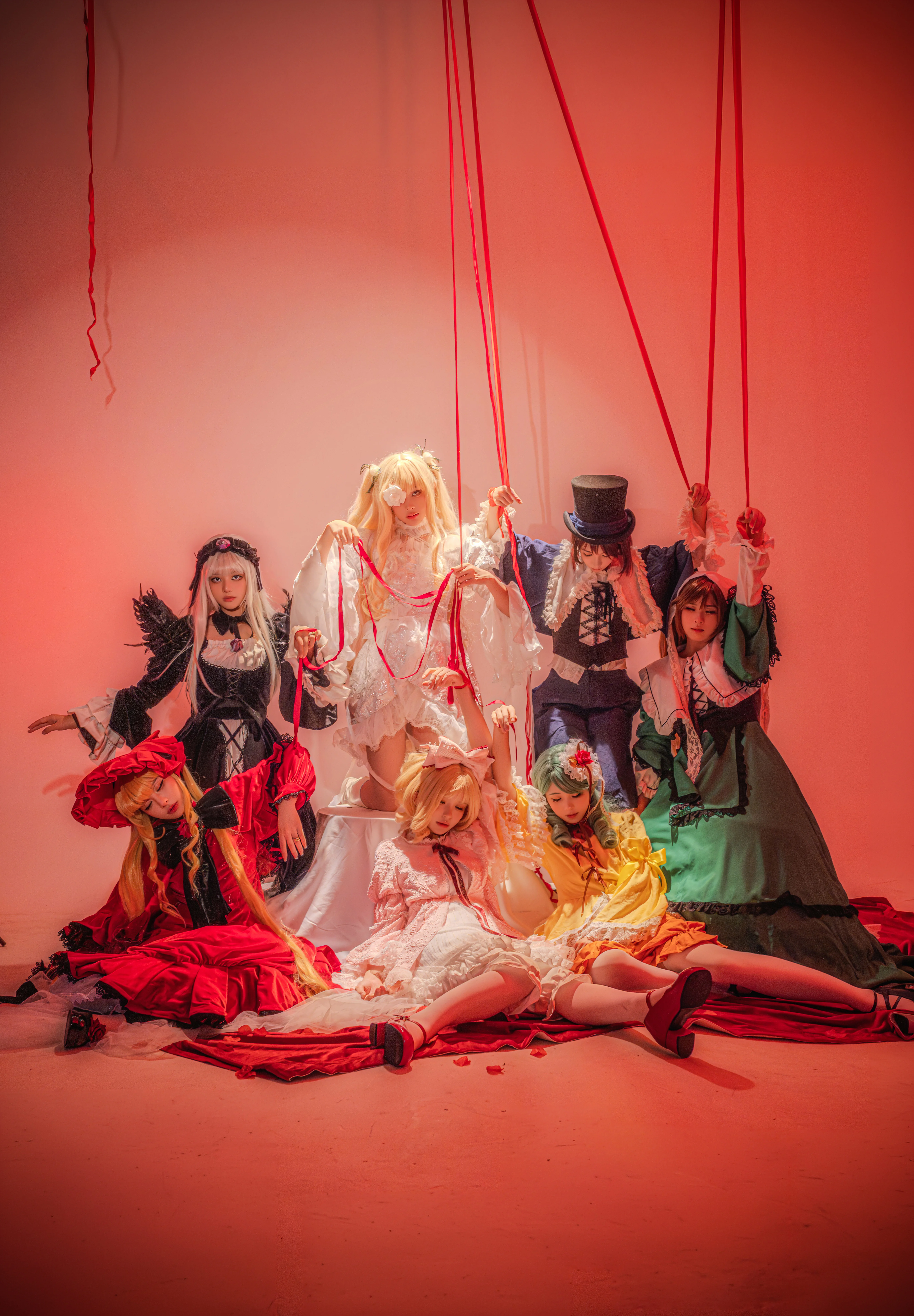 [Rozen Maiden Cosplay] Marionettes Under the Spotlight and Retro Dresses - Image 1