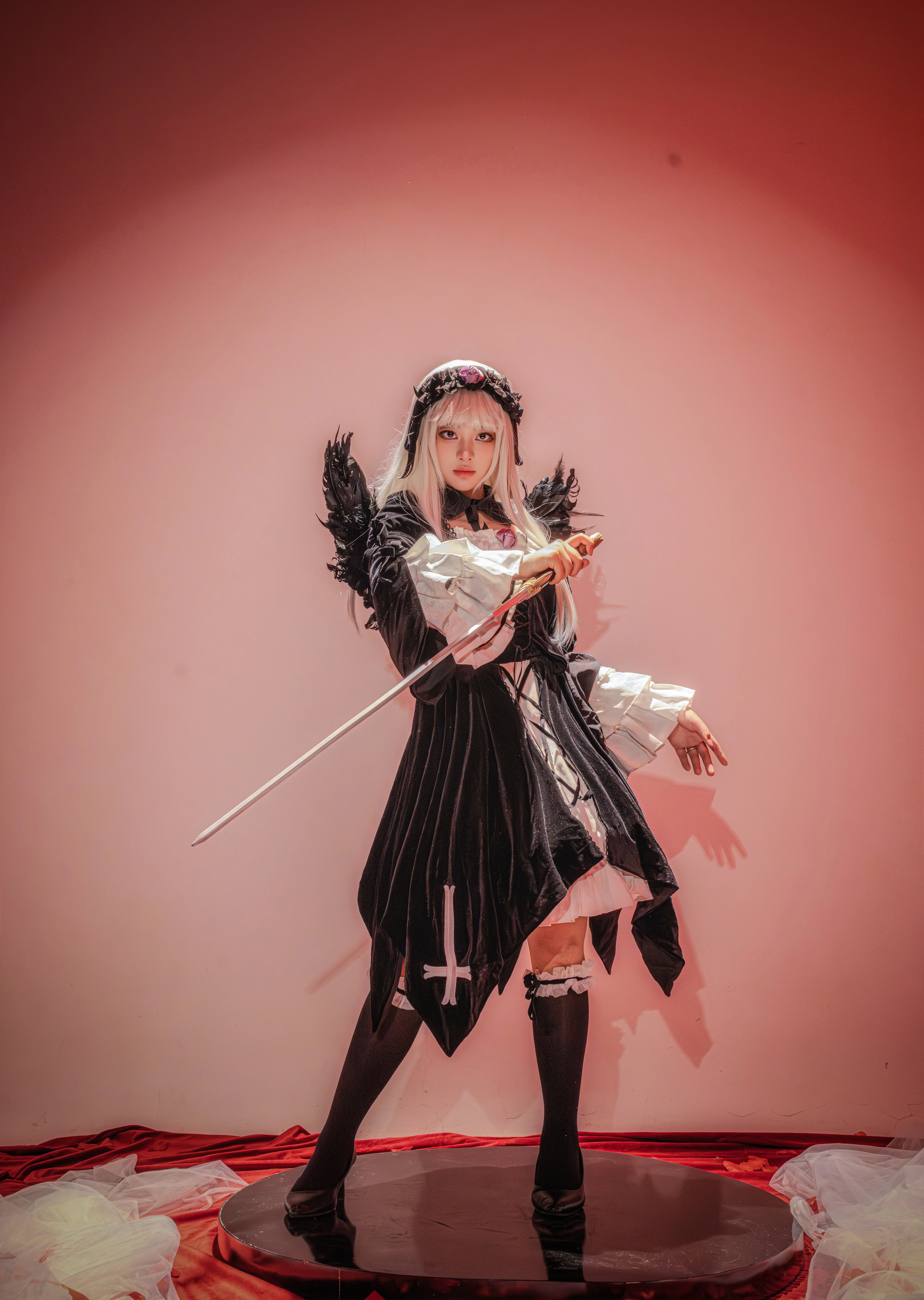 【蔷薇少女cos】六人集结，复古哥特团的华丽定格