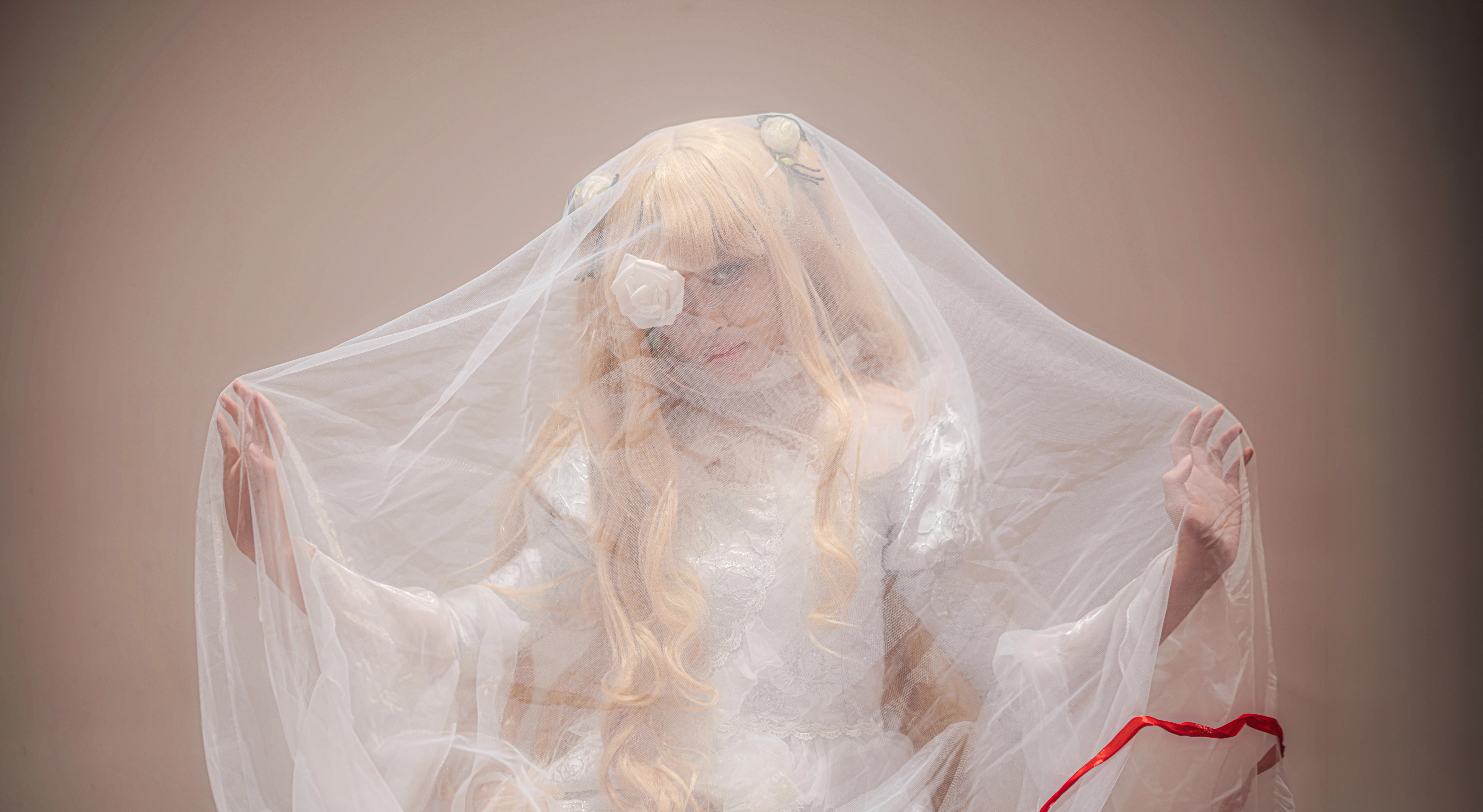 【雪華綺晶cos】薔薇少女中的純白之夢 - 第 2 張