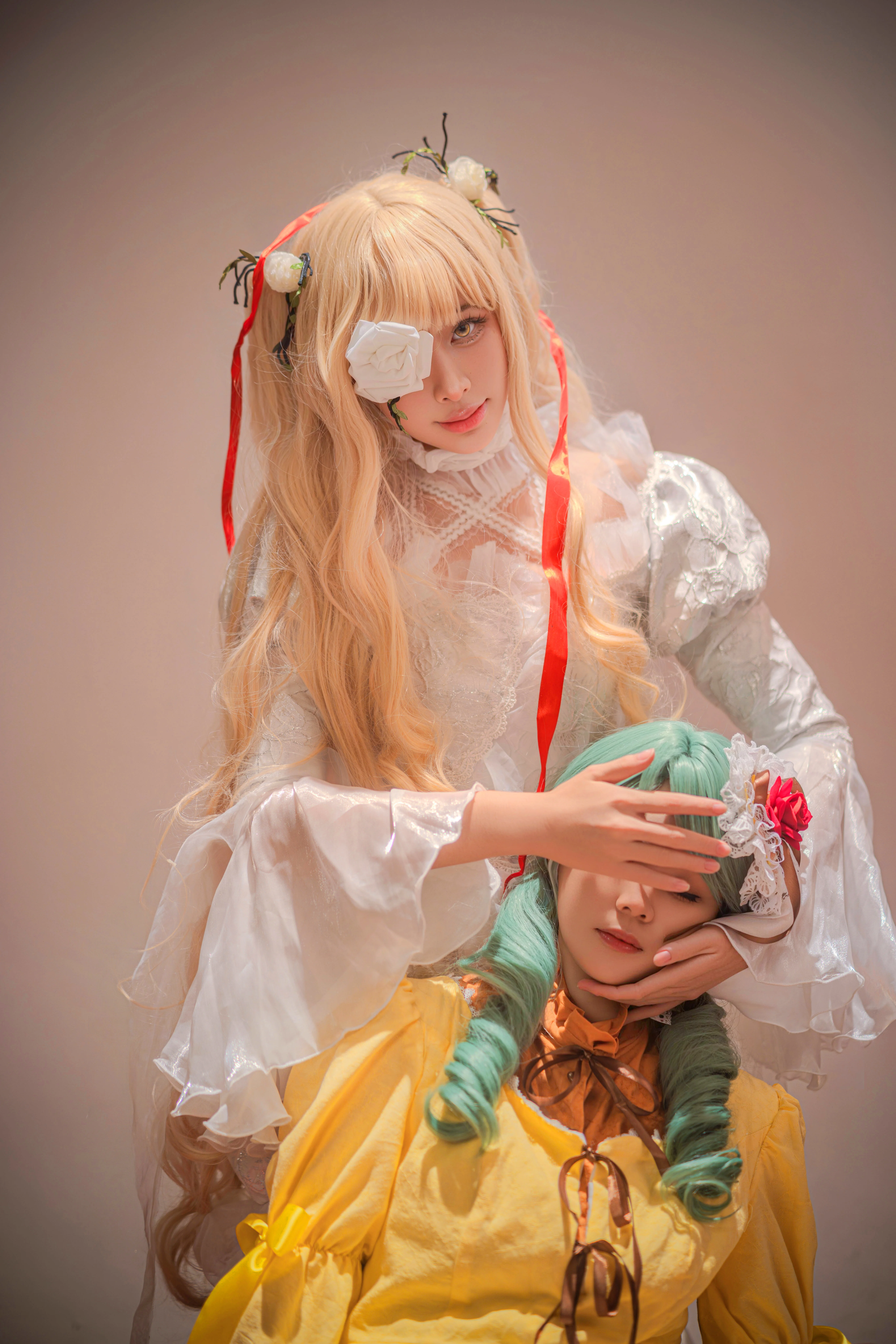 【雪華綺晶cos】薔薇少女中的純白之夢 - 第 5 張