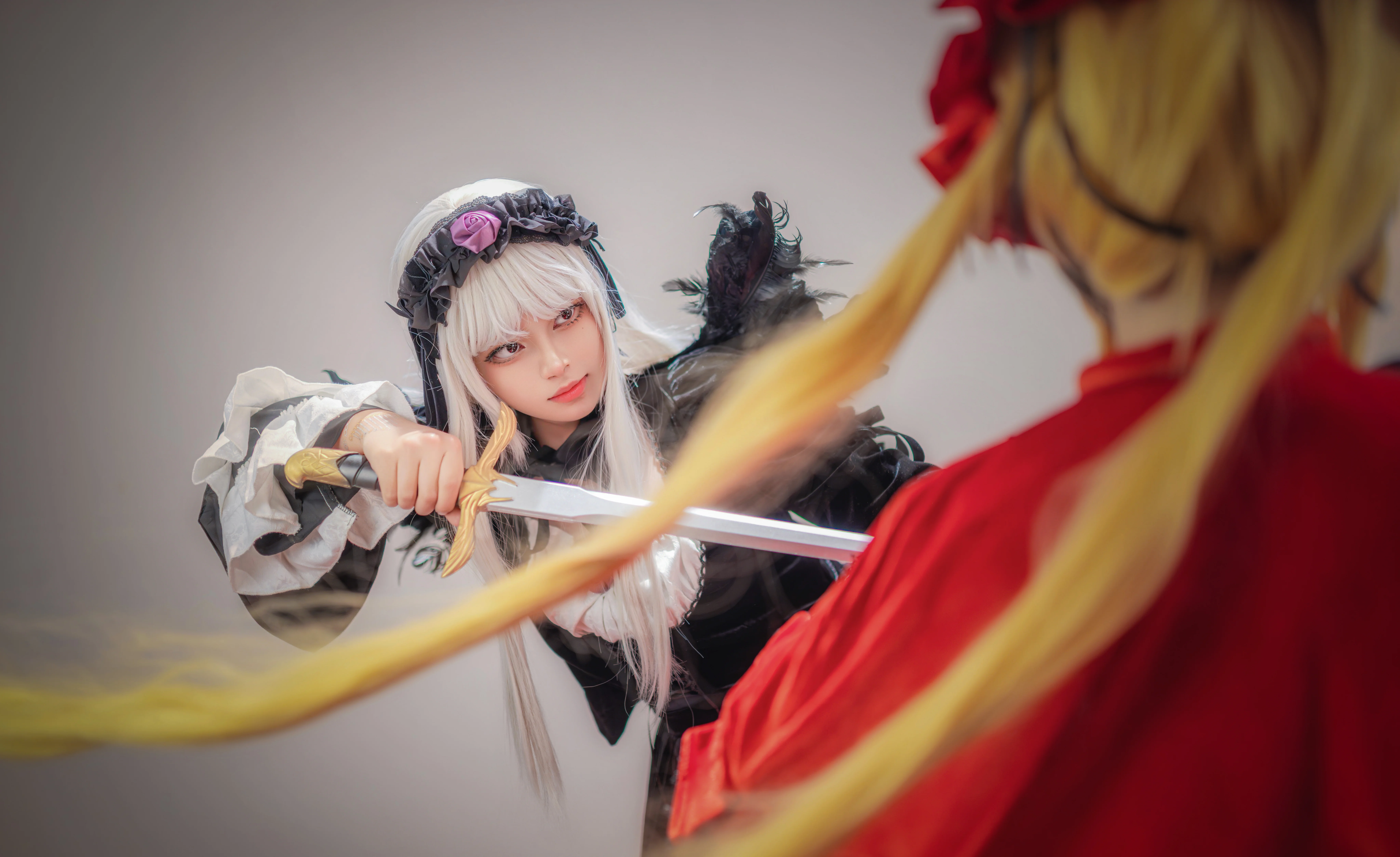 【真红水银灯cos】蔷薇少女团片 华丽与暗黑的宿命交织 - 第 1 张