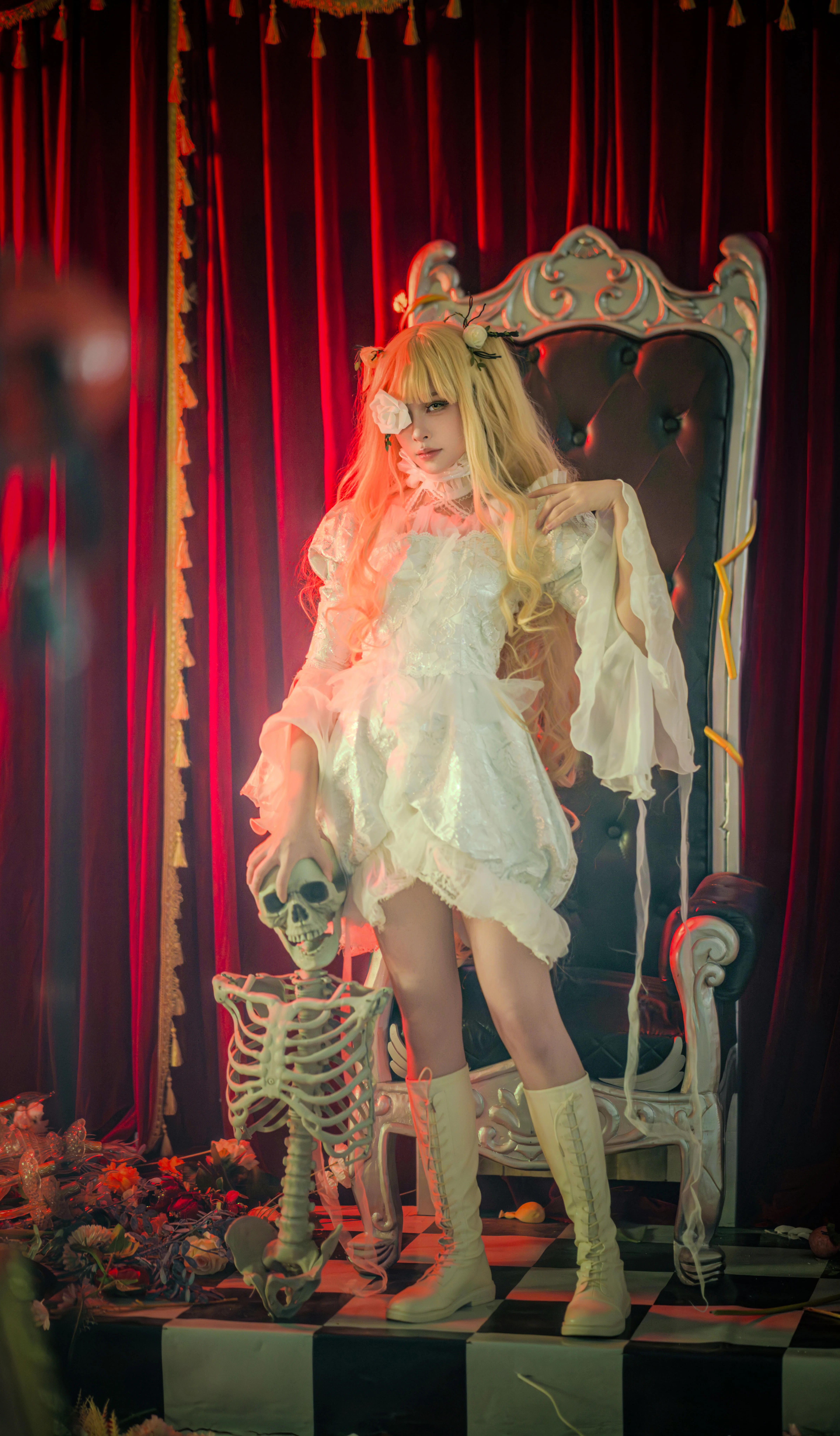 【真红水银灯cos】蔷薇少女团片 华丽与暗黑的宿命交织 - 第 3 张