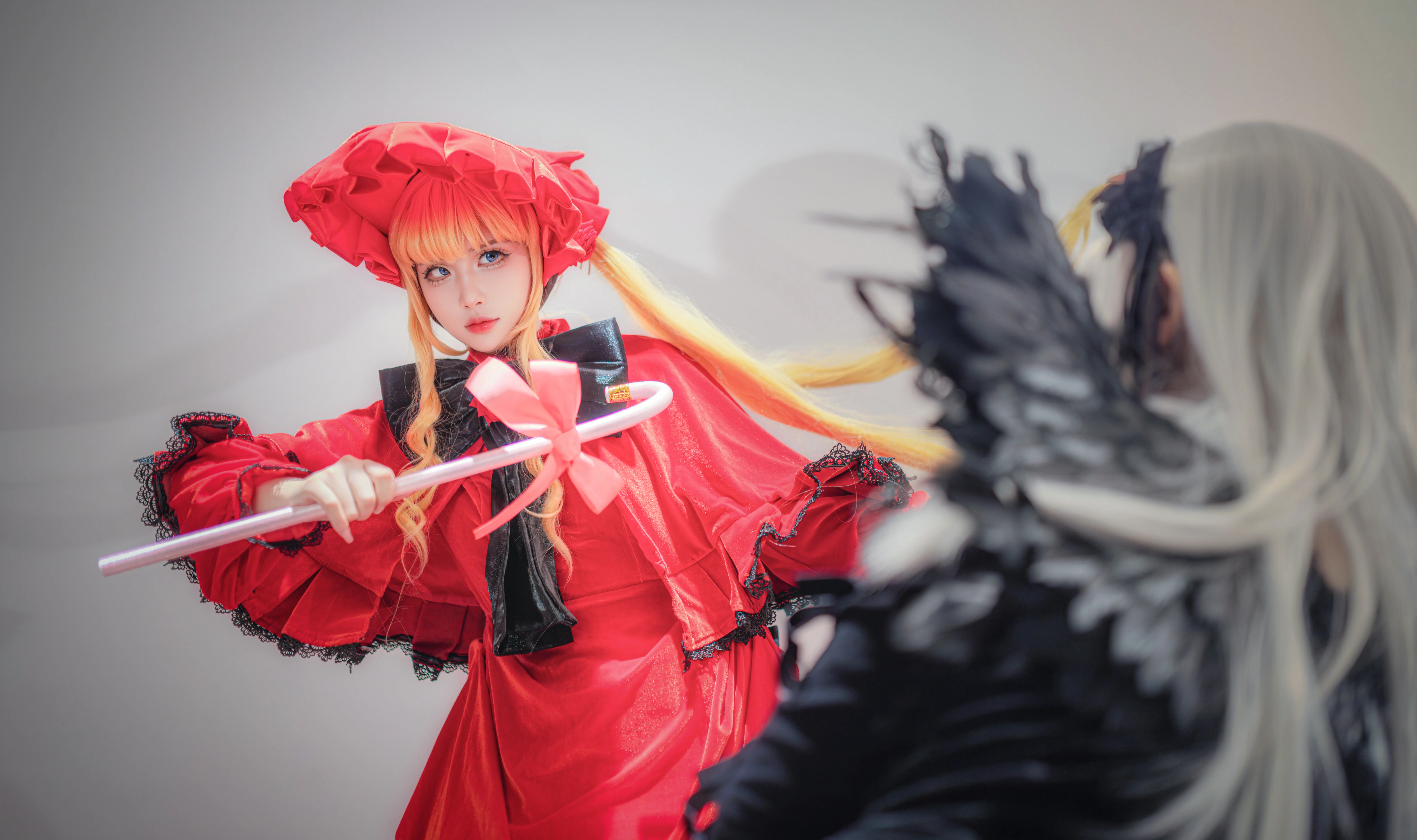【真红水银灯cos】蔷薇少女团片 华丽与暗黑的宿命交织 - 第 7 张