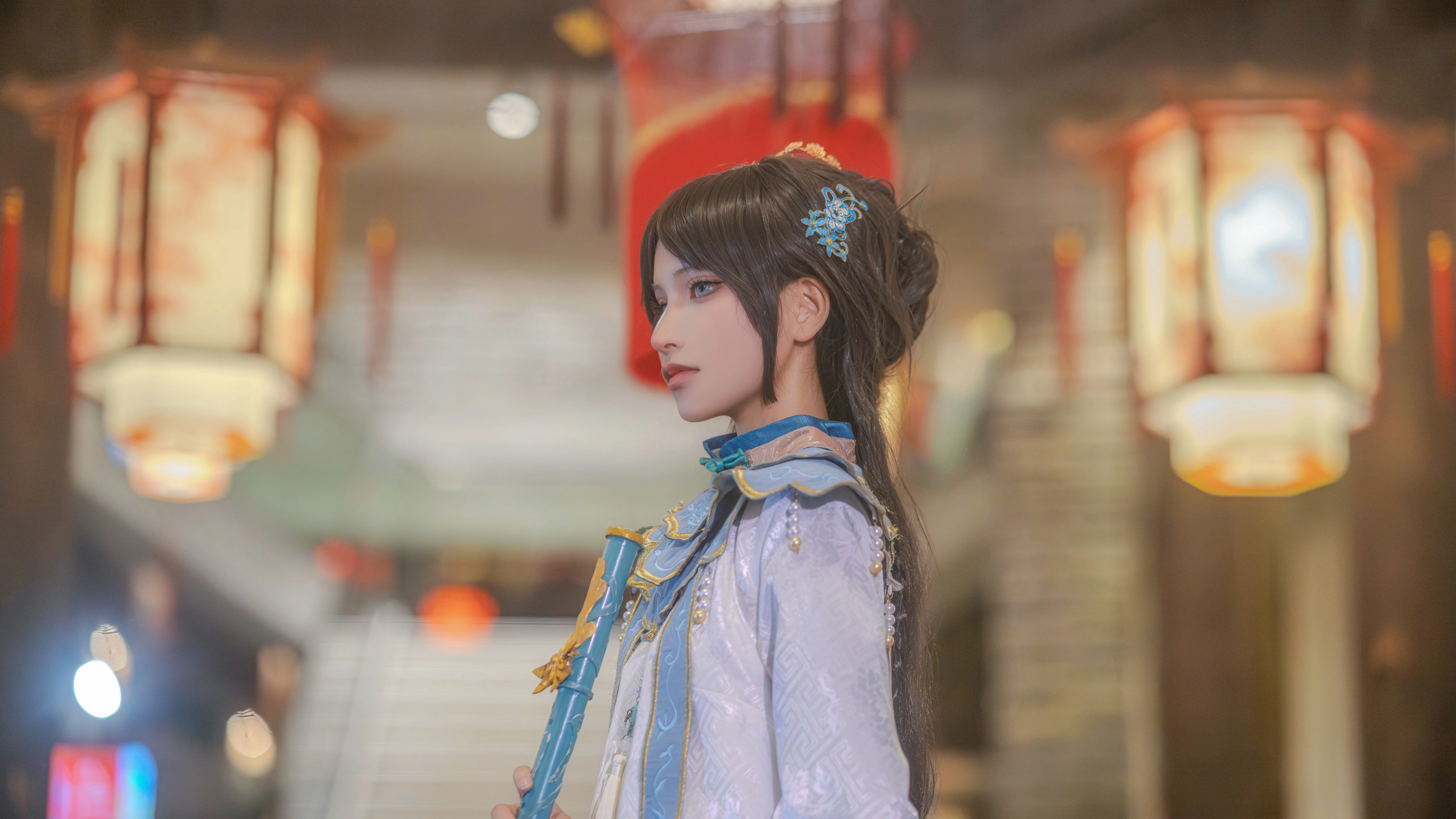【古董商cos】第五人格白泽皮肤外景拍摄分享 - 第 3 张