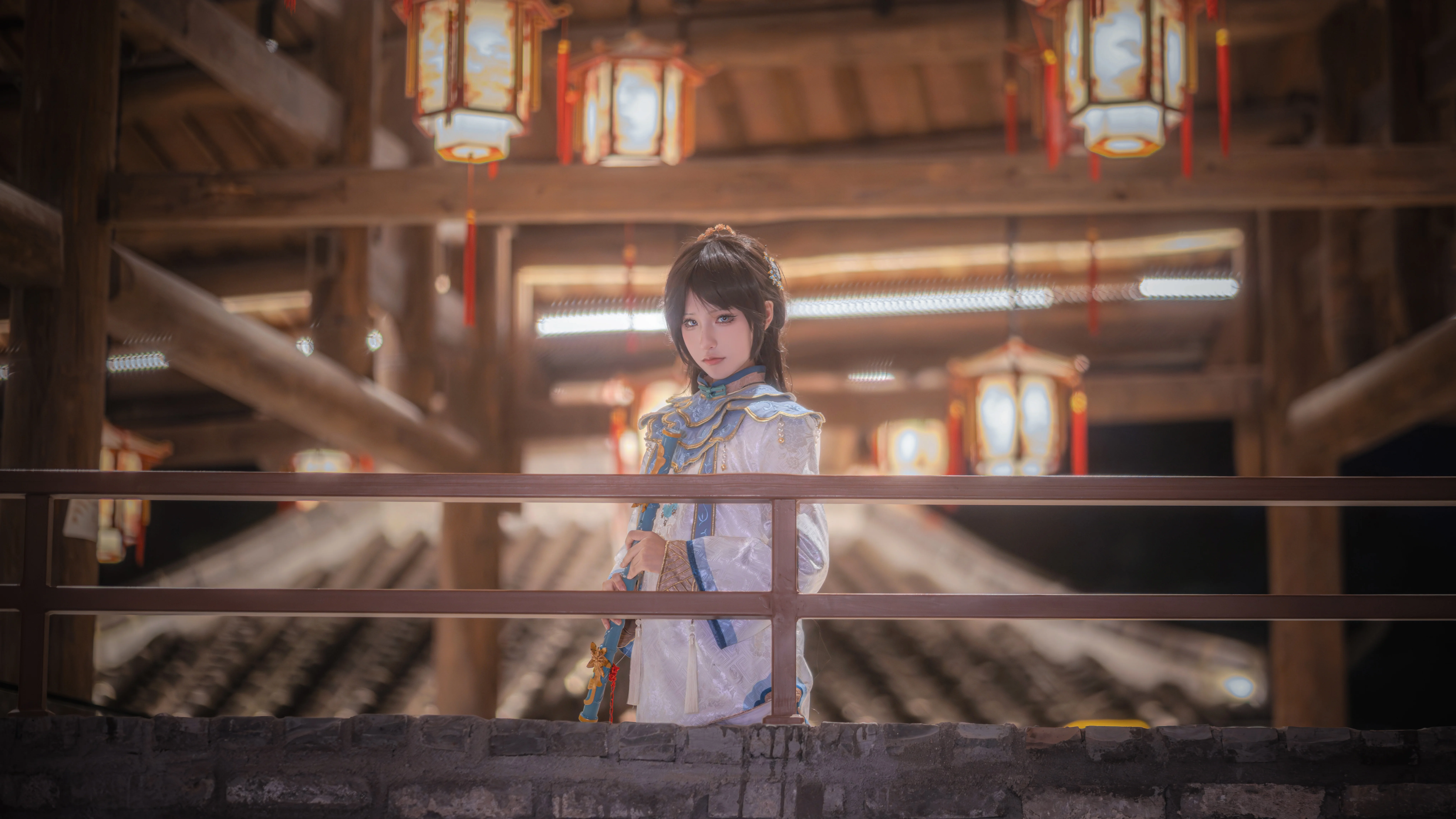 【古董商cos】第五人格白泽皮肤外景拍摄分享 - 第 5 张